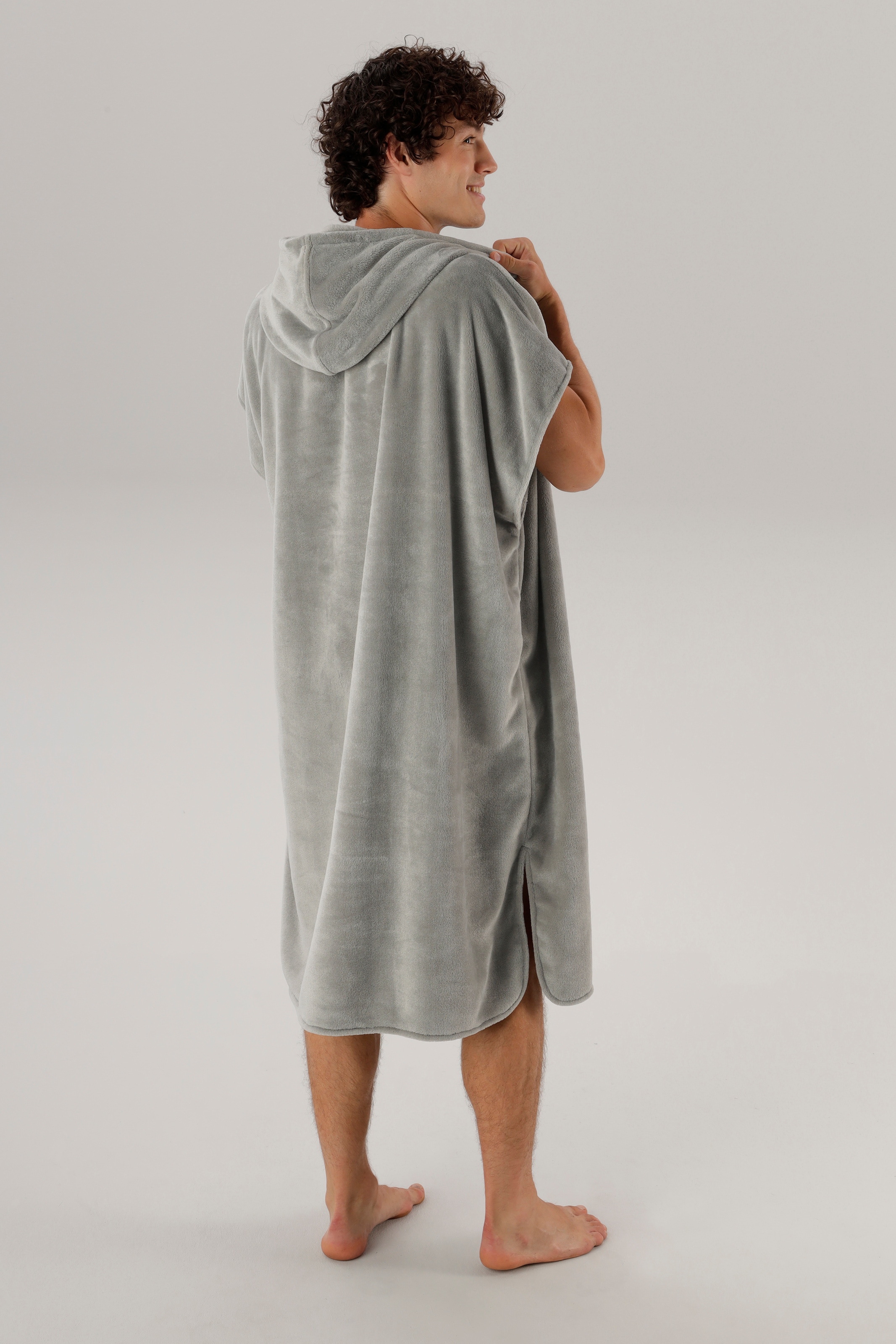 OTTO home Badeponcho »Miia, Surfponcho ideal für Sauna, Spa & im Urlaub« 1 Stk. weich und kuschelig, plüsch, Unisex, für Damen und Herren