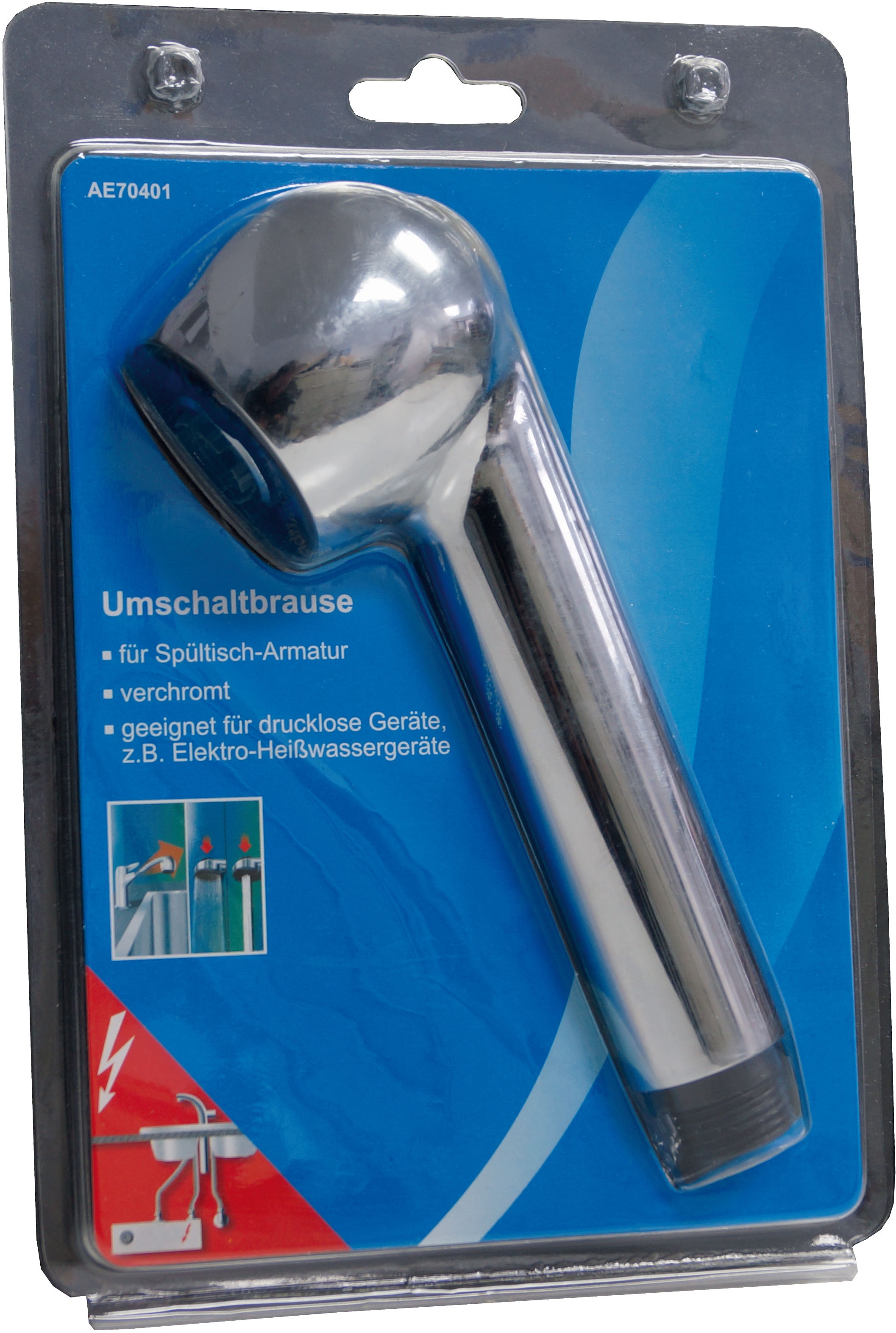 CORNAT Duschbrause »Umschaltbrause chrom« 1 tlg.