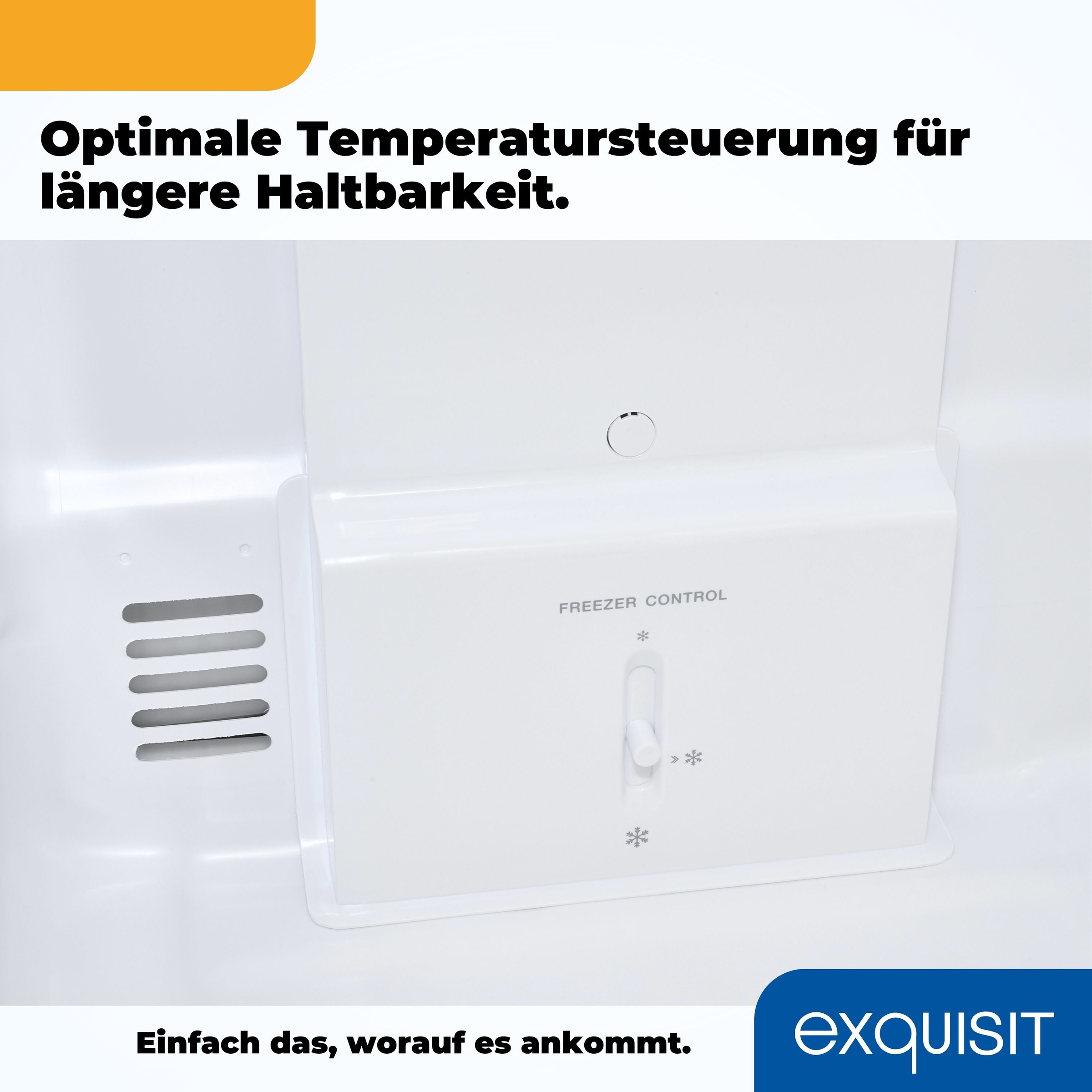 exquisit Kühl-/Gefrierkombination »KGC265-70-NF-040C«, Energieeffizienzklasse C, 253 Liter Nutzinhalt, Total NoFrost