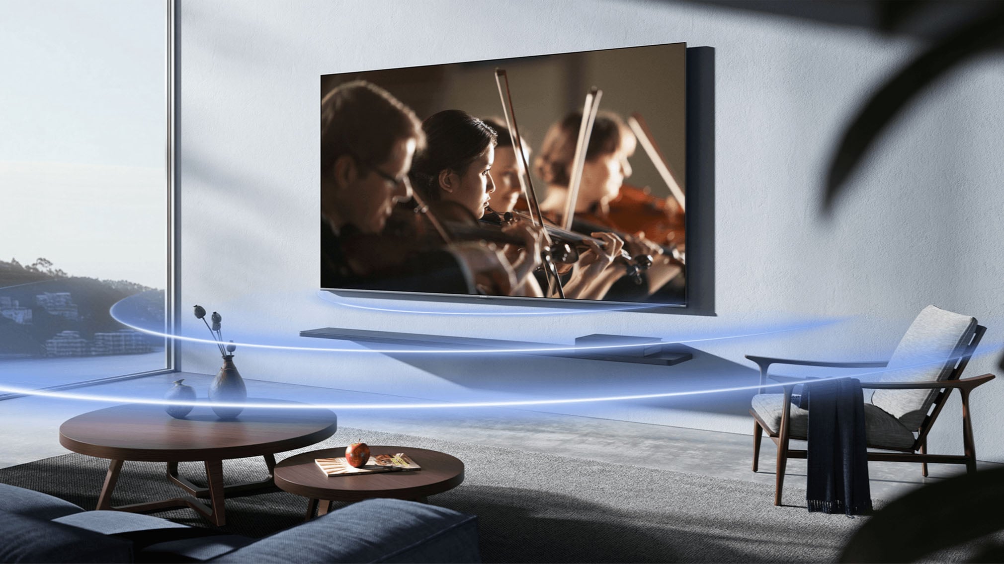 Xiaomi QLED Mini LED-Fernseher »L55MB-SEU« 138 cm/55 ″ Smart-TV