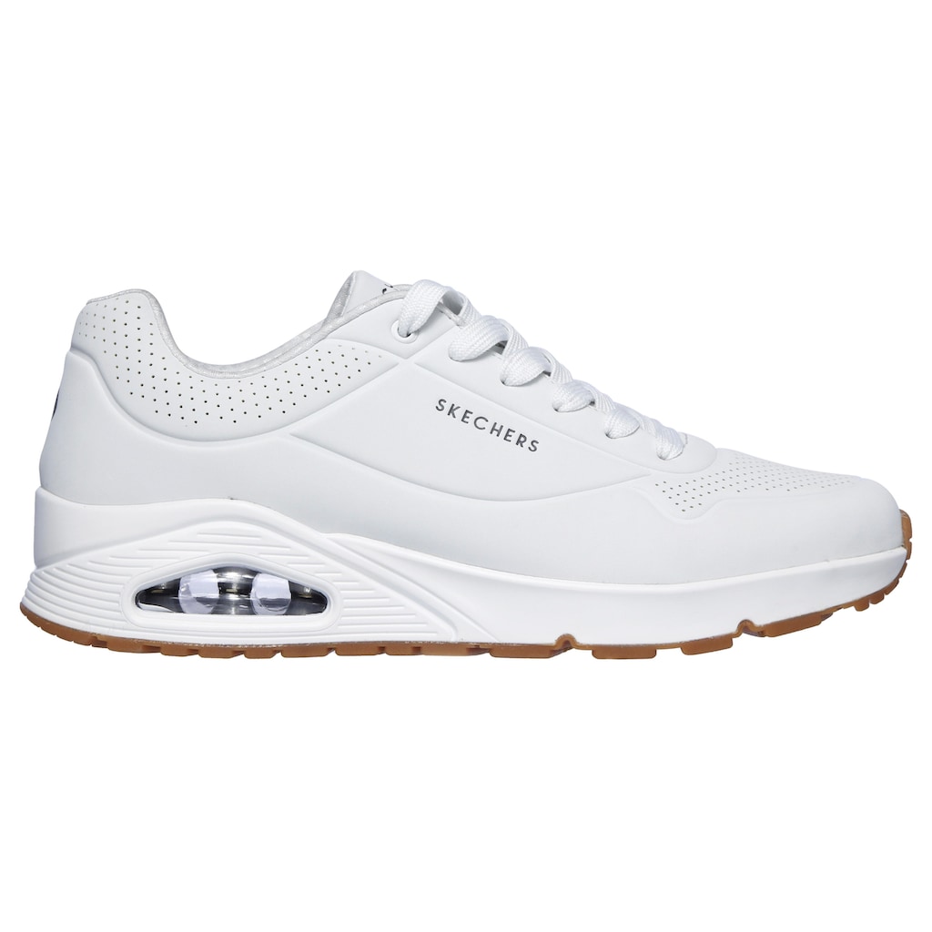 Skechers Sneaker »Uno«, mit Air-Cooled Memory Foam, Freizeitschuh, Halbschuh, Schnürschuh