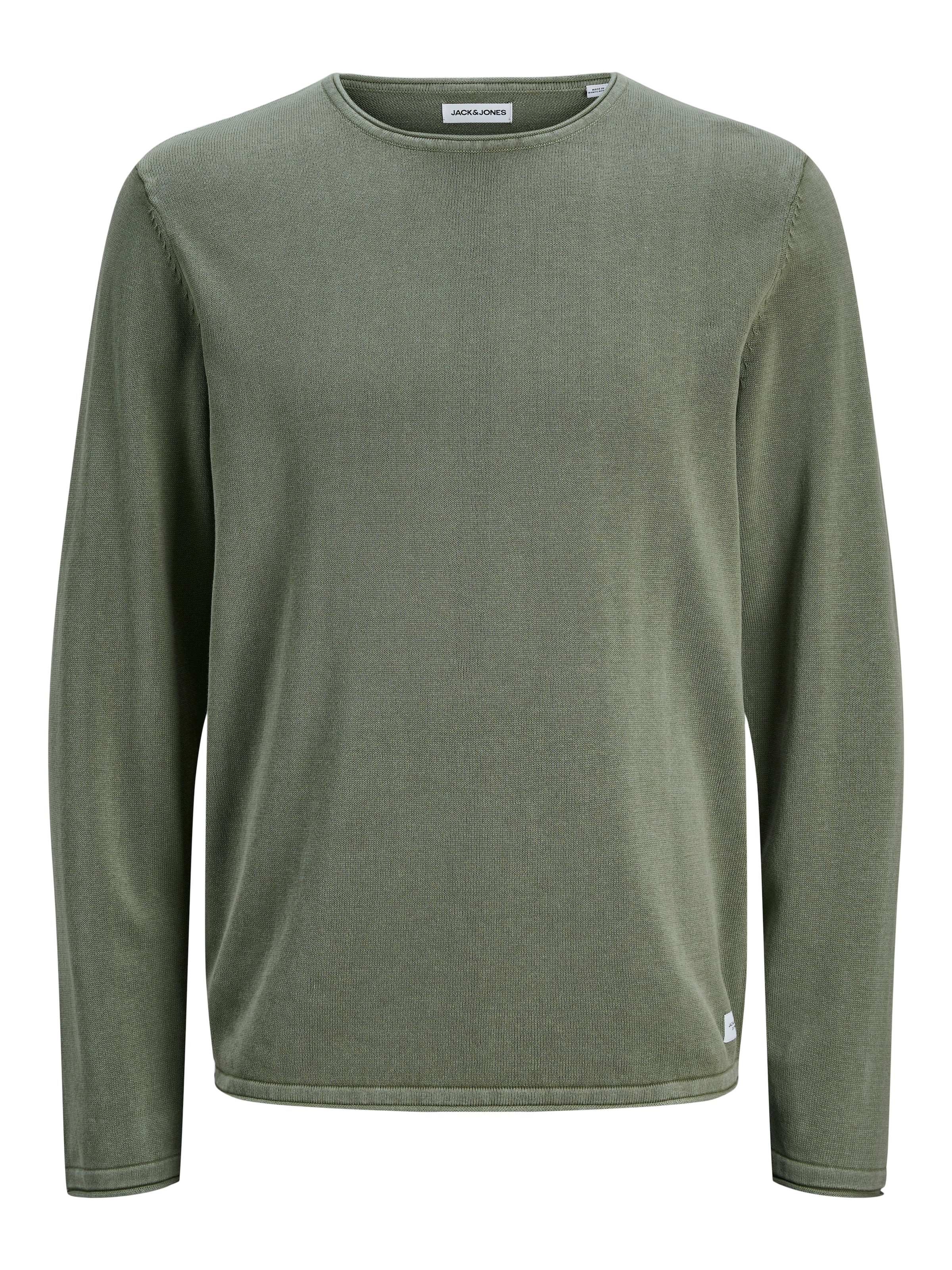 Jack & Jones Strickpullover »JJELEO KNIT CREW NECK NOOS«, mit Rundhalsausschnitt