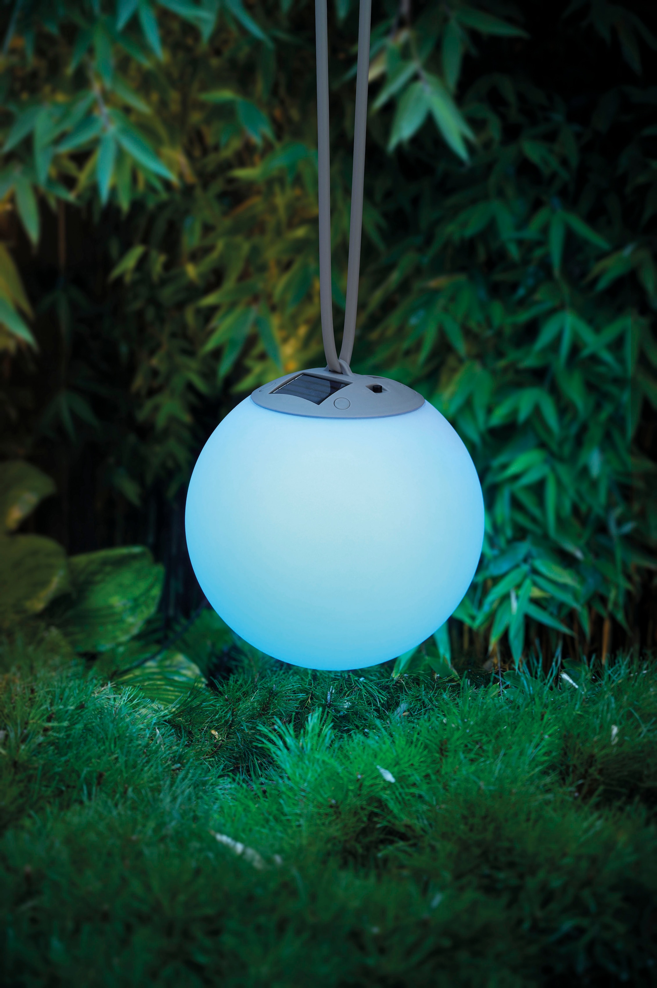 my home LED Solarleuchte »Orlaith, LED-Solar Kugel Ø 20 cm, hängend«, Leuchtmittel LED-Modul | LED fest integriert, mit Aufhänung