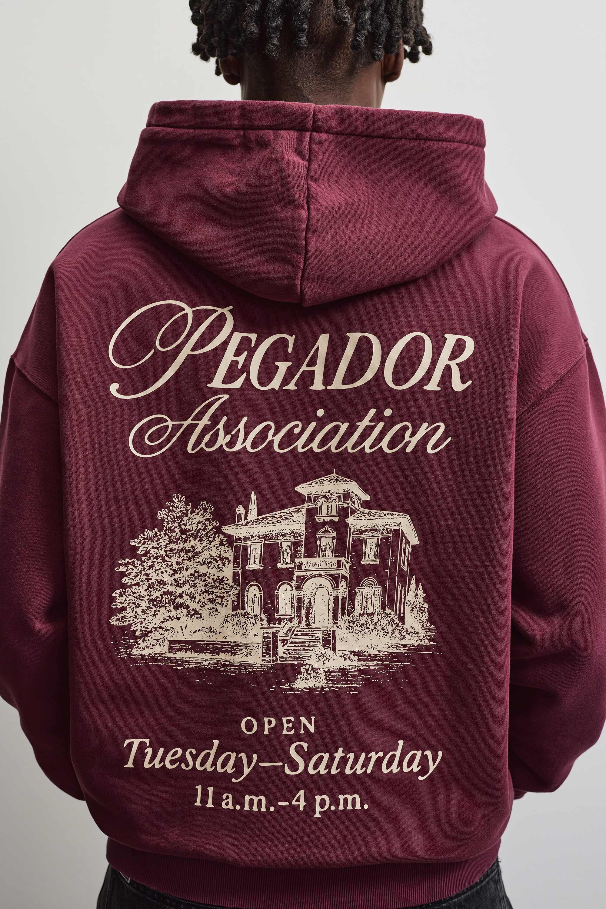 PEGADOR Kapuzensweatshirt »Carloforte Oversized Hoodie«, Baumwollmischung, oversize
