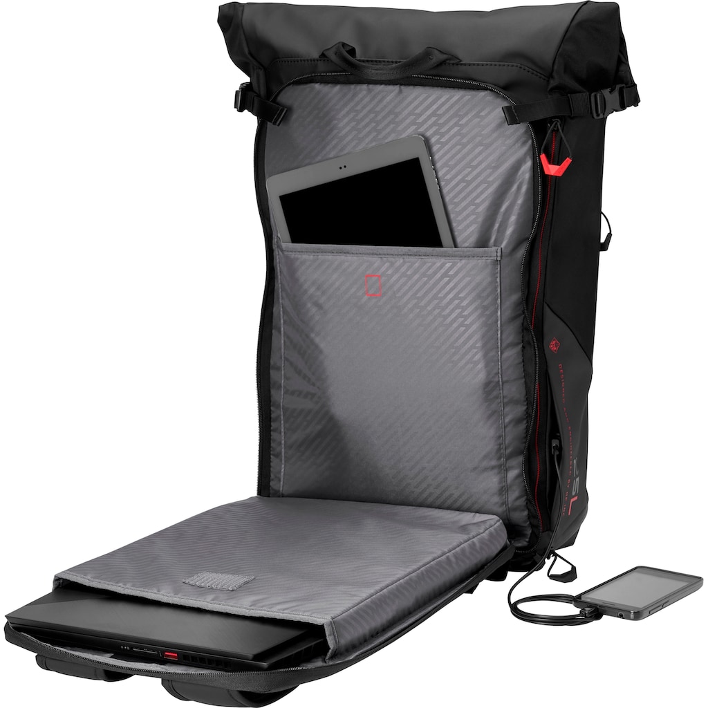HP Laptoprucksack »OMEN Transceptor 15 Rolltop Backpack«