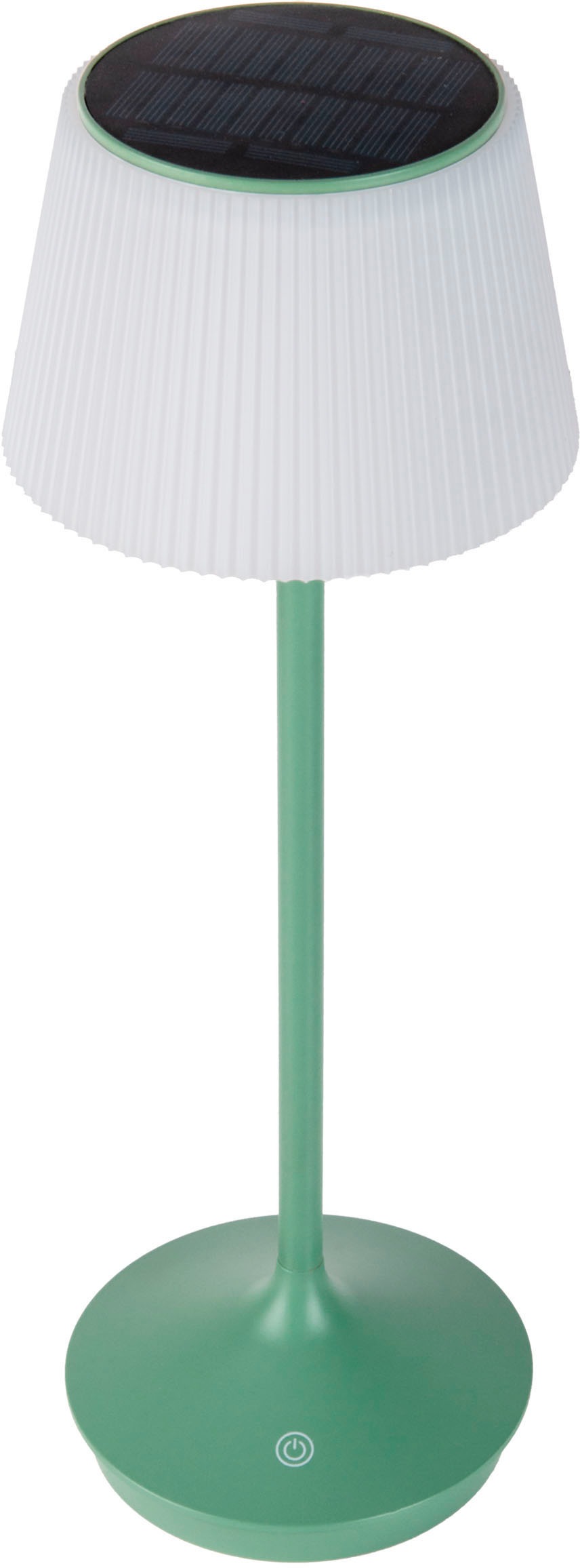 näve LED Tischleuchte »Solarleuchte / Akkuleuchte "EMMI"«, 1 flammig, Leuchtmittel LED-Modul | LED fest integriert, Solarbetrieb, Akkubetrieb, CCT, Berührungssensor, Akkutischleuchte