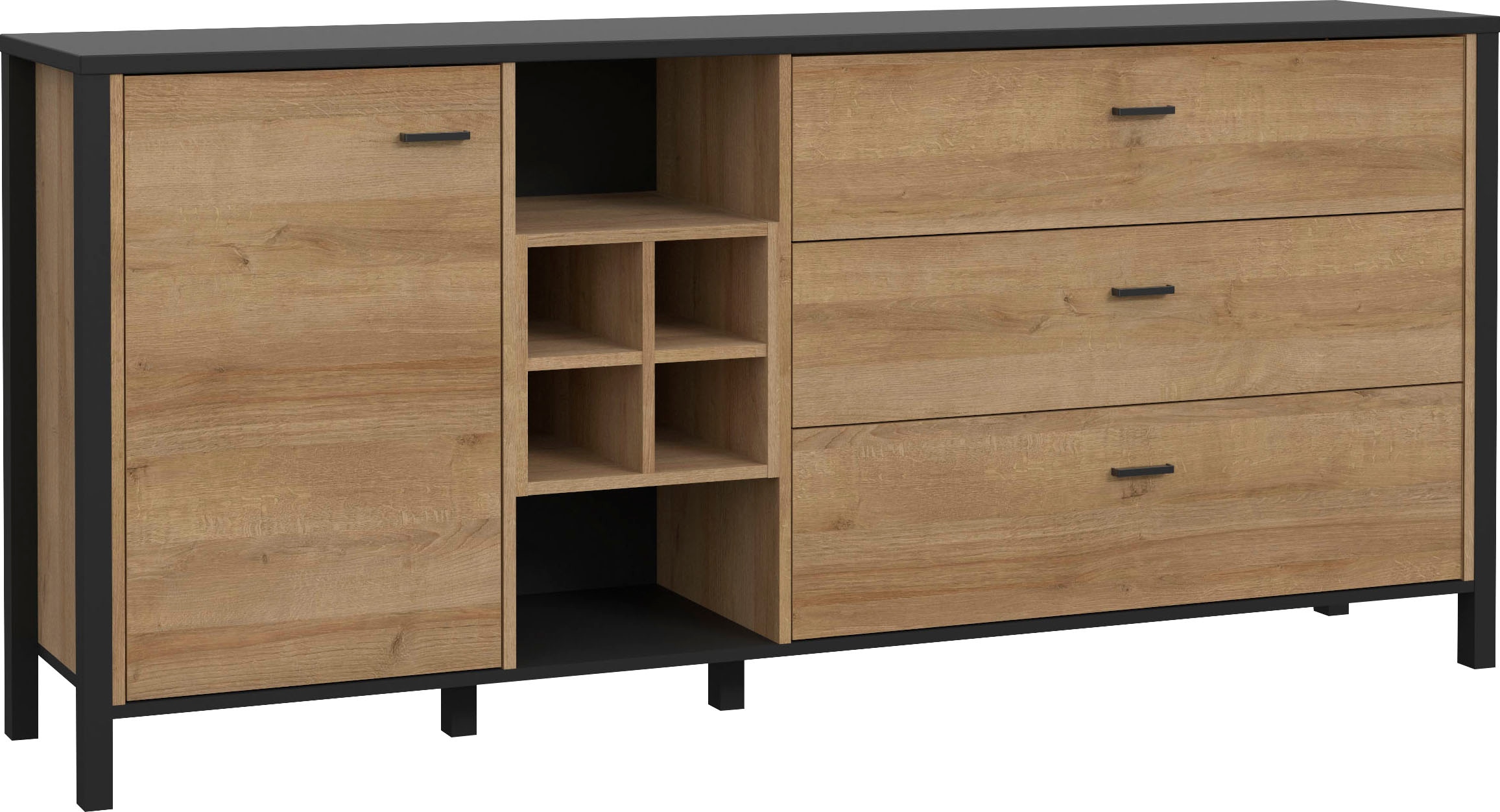 FORTE Sideboard »High Rock«, Breite ca. 186 cm
