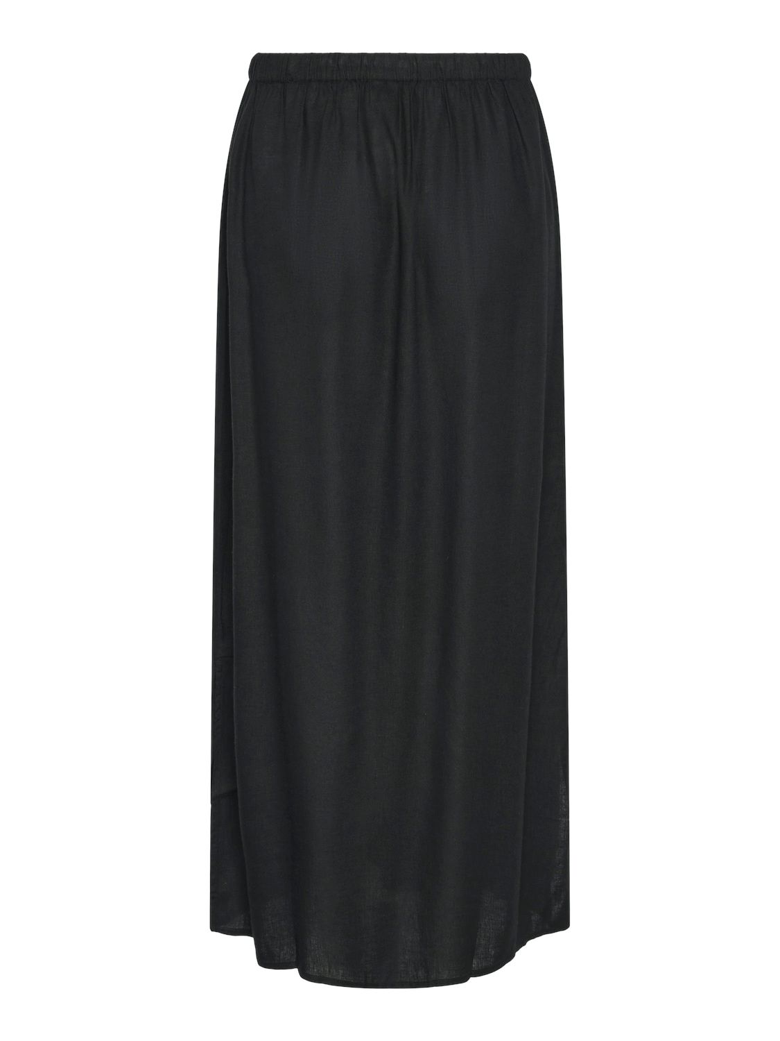pieces Sommerrock »PCPIA MW ANKLE SKIRT WVN NOOS«, mit Leinen