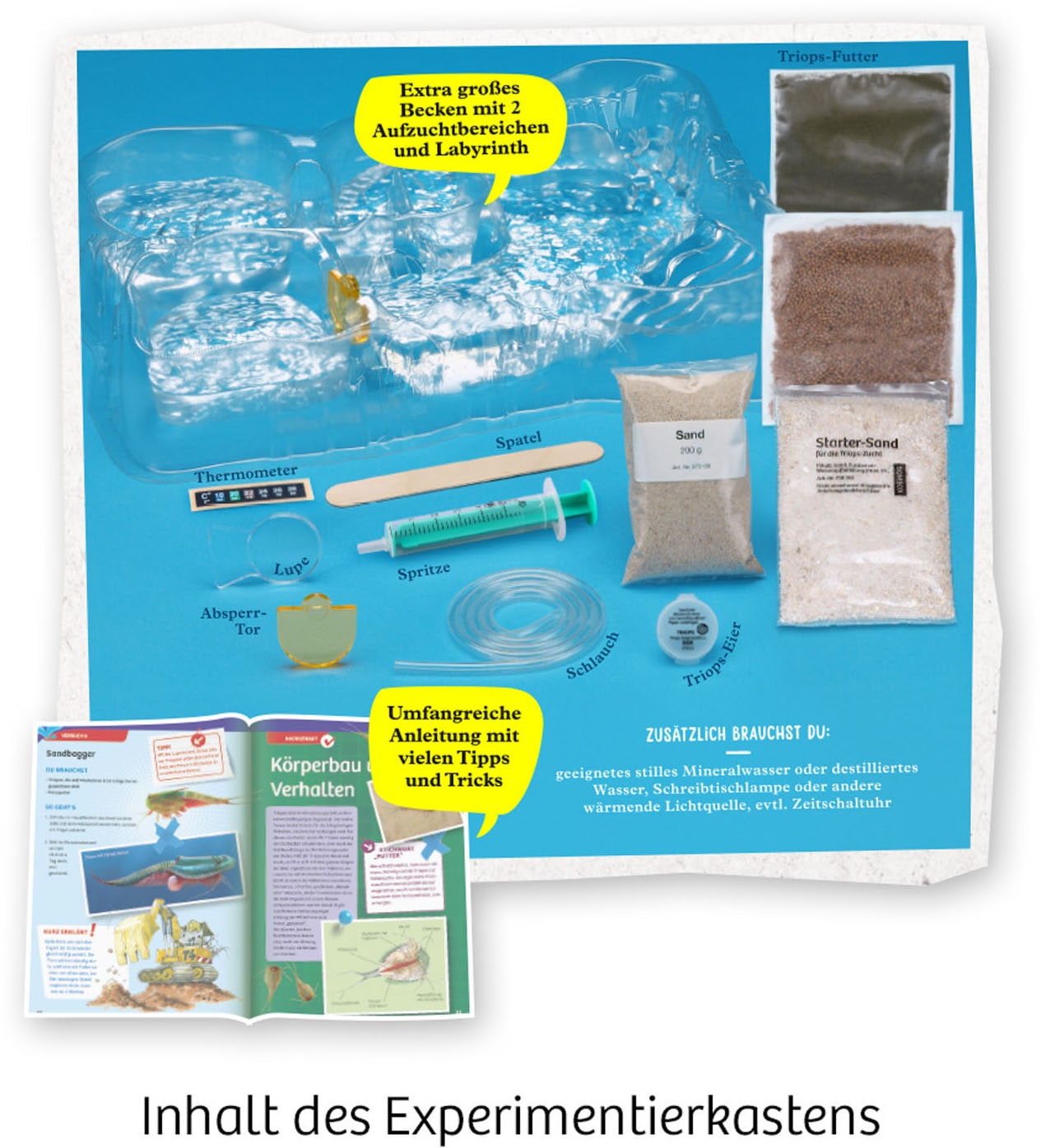 Kosmos Experimentierkasten »Triops-Welt«, Made in Germany