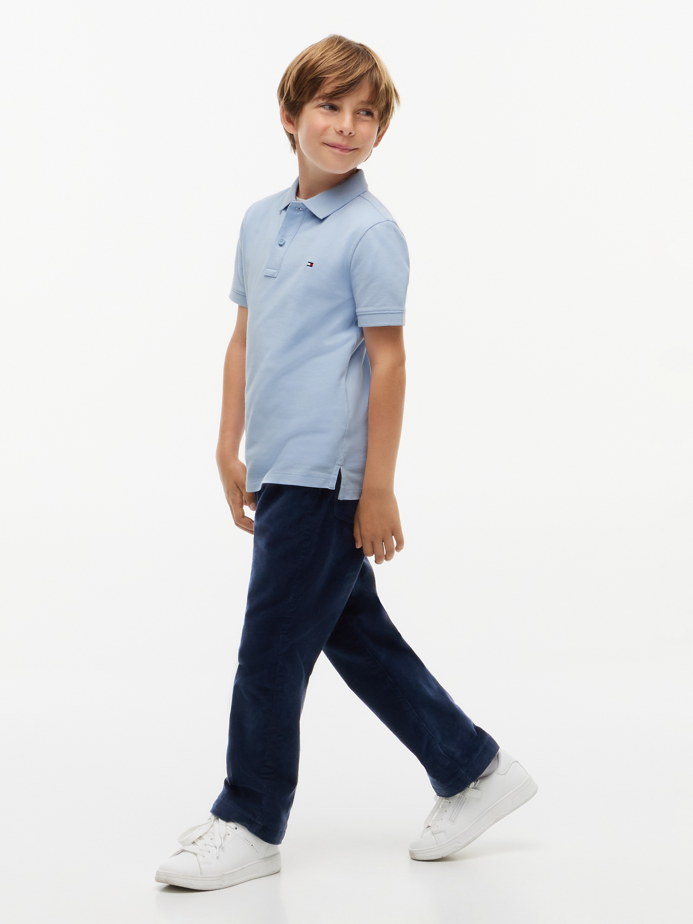 Tommy Hilfiger Poloshirt »FLAG POLO S/S« mit Logostickerei