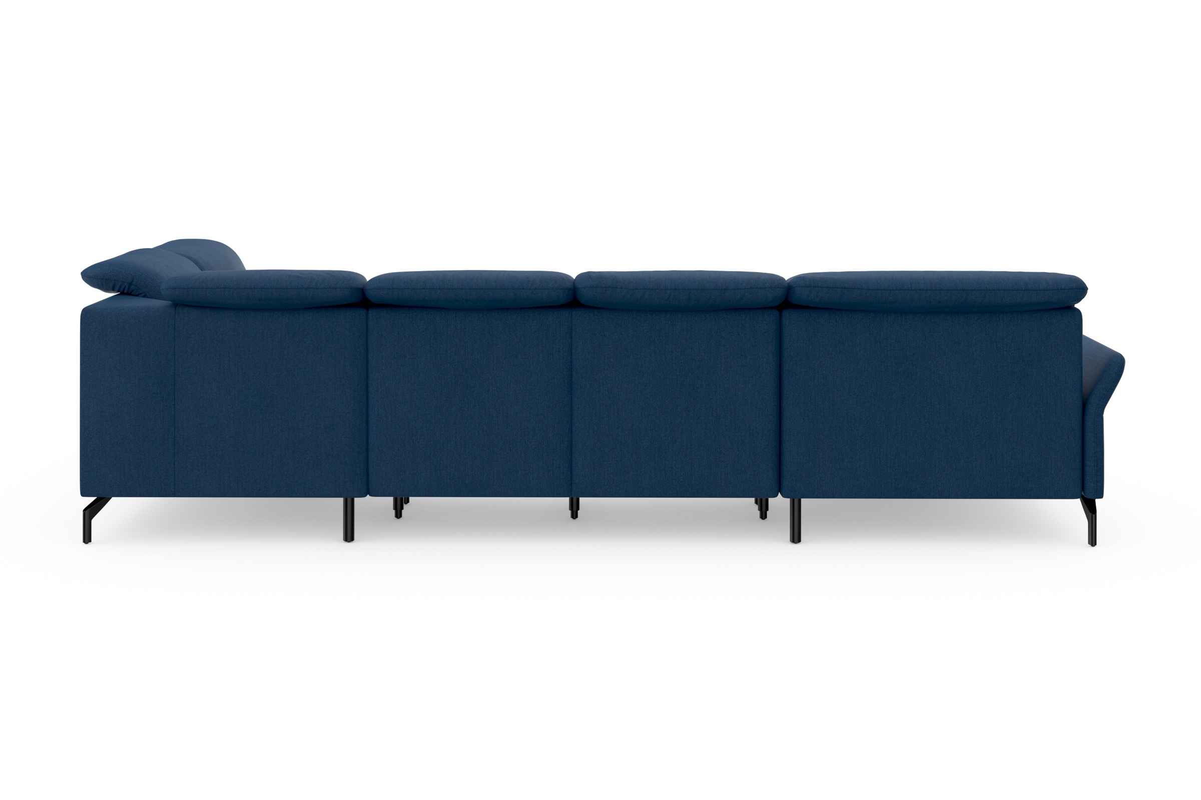 sit&more Wohnlandschaft »Fashion U-Form«, wahlweise mit Kopfteilverstellung, Vorziehsitz, motorisch, Metallfüße