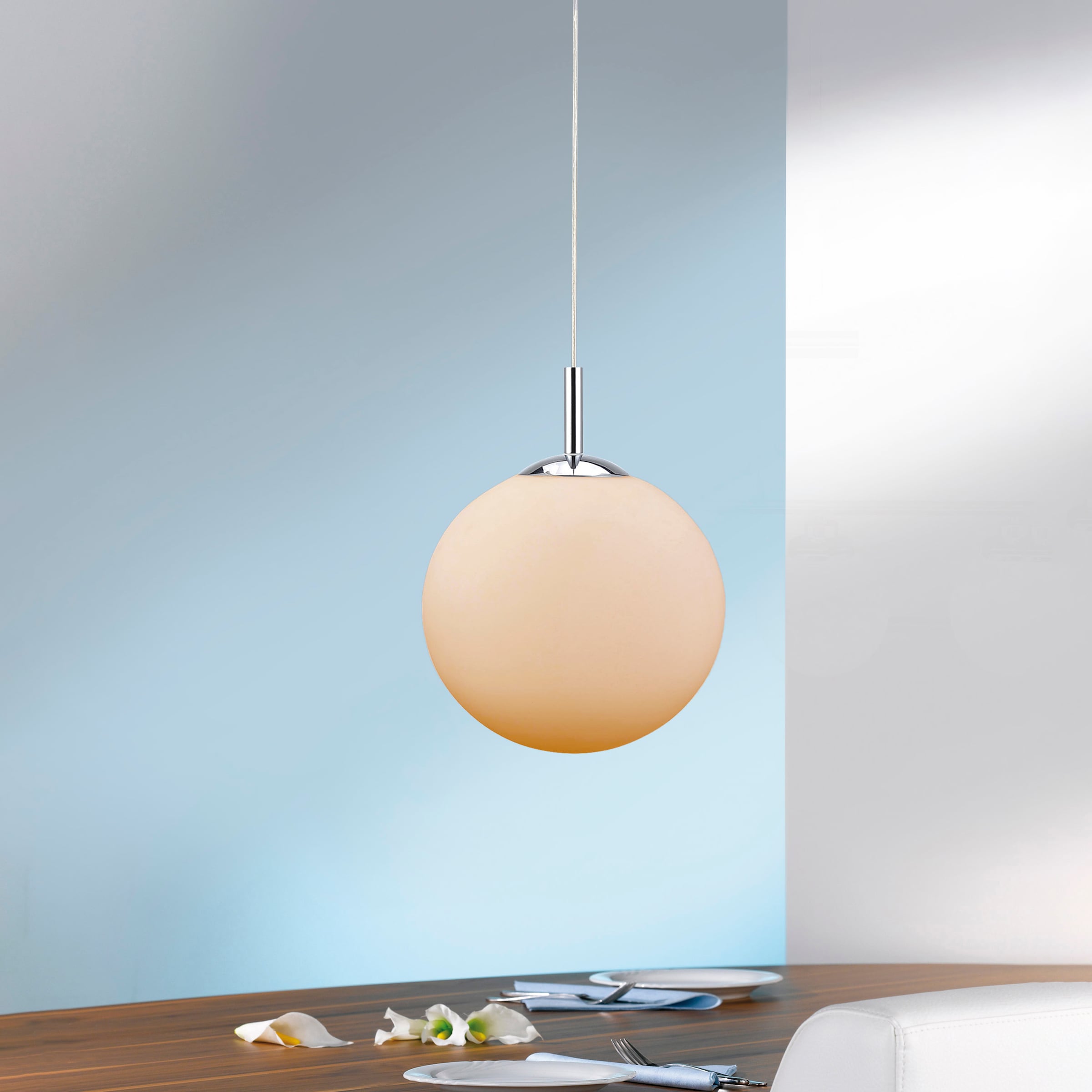 JUST LIGHT Pendelleuchte »Ls-BOLO«, 1 flammig, Leuchtmittel LED-Board | LED fest integriert, LED, RGB+tunable white, Fernbedienung, Infrarot inkl., Smarthome fähig