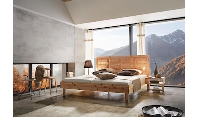 ADA premium Massivholzbett »Tyrol«, inkl. Nachtkonsole, wahlweise mit Lattenrost und... kaufen