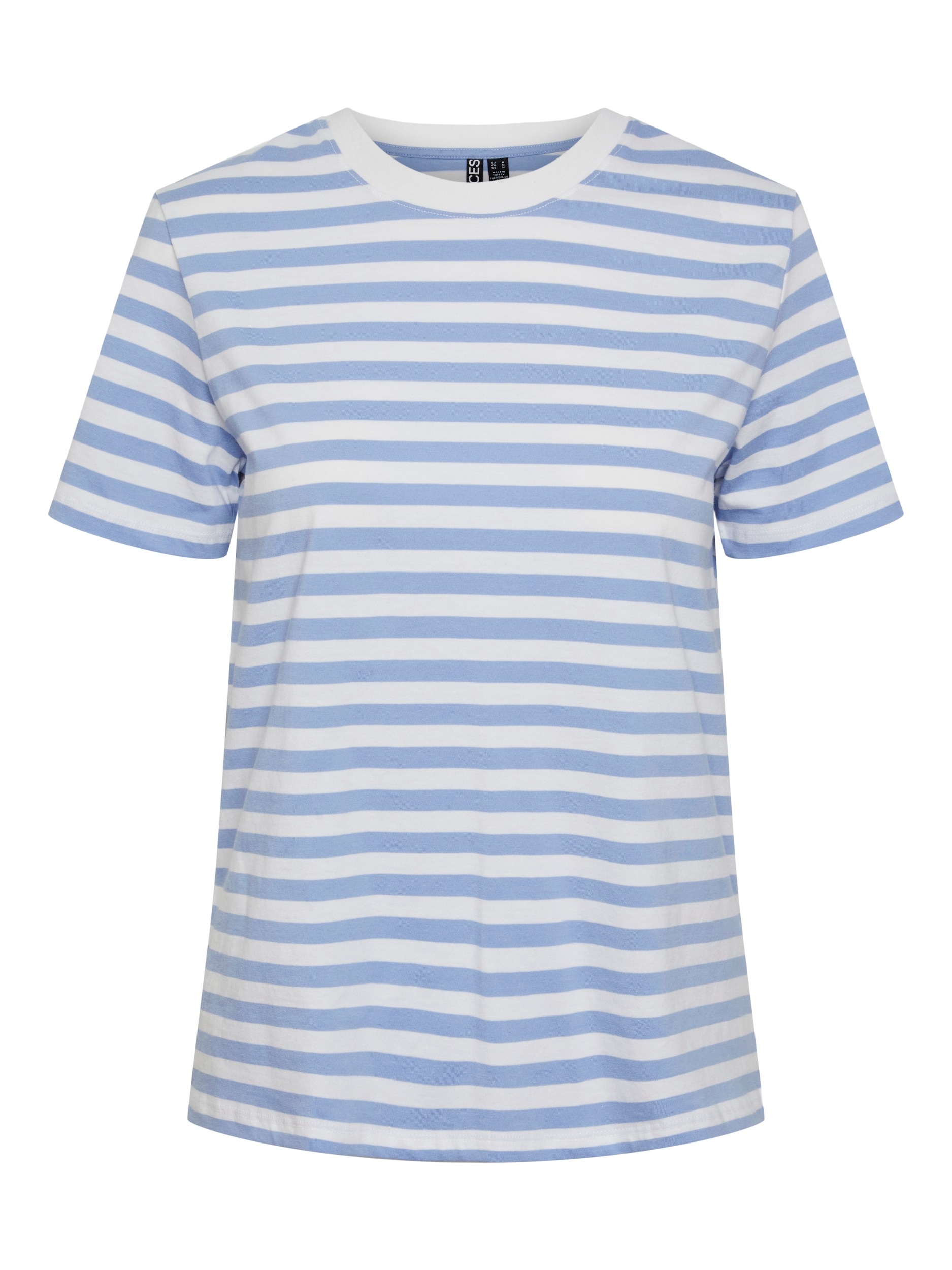 pieces Kurzarmshirt »PCRIA SS TEE STRIPES NOOS BC«