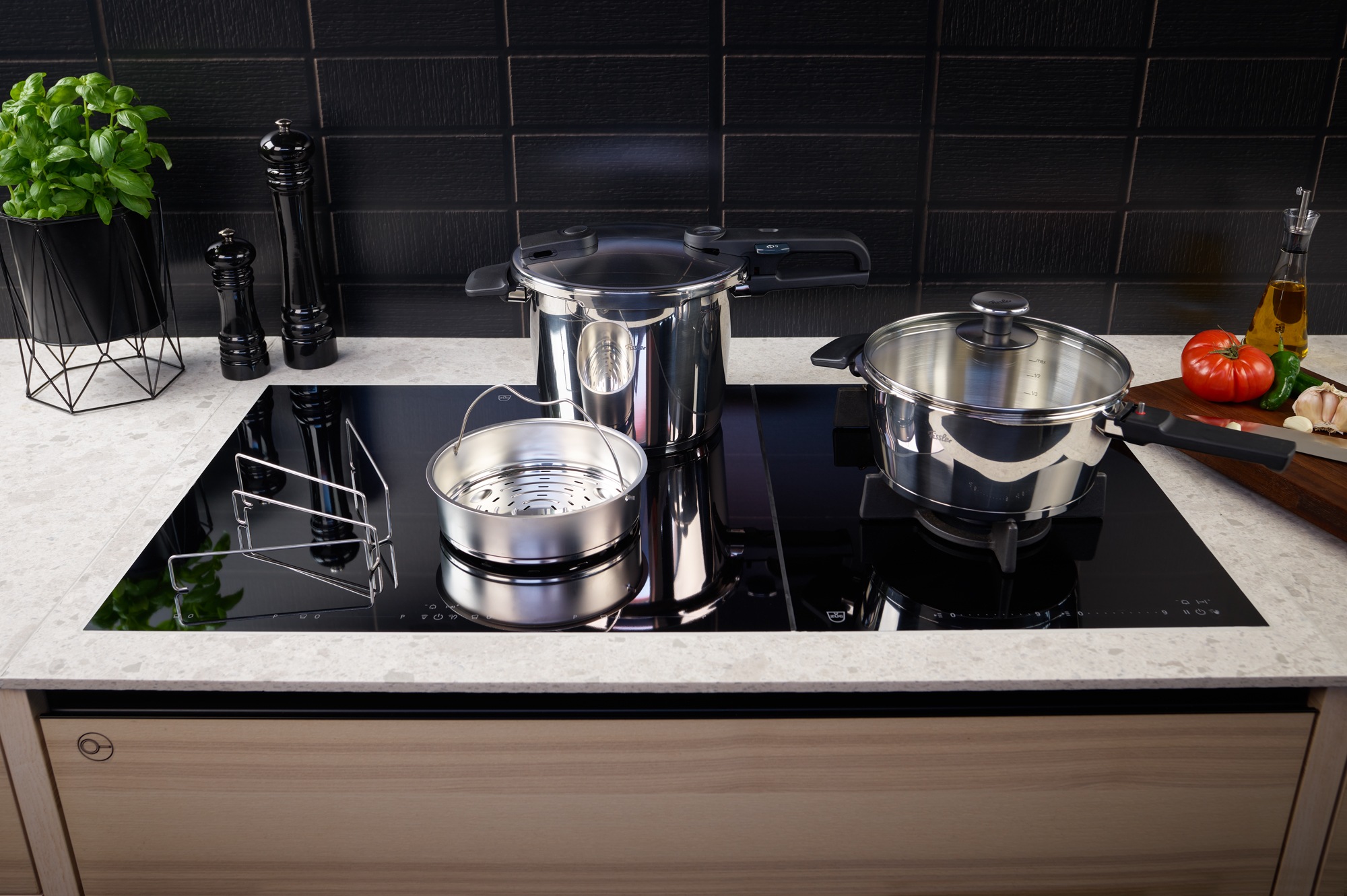 Fissler Schnellkochtopf »Vitaquick® Edition«, Edelstahl 18/10, (Set, 6 tlg. günstig online kaufen