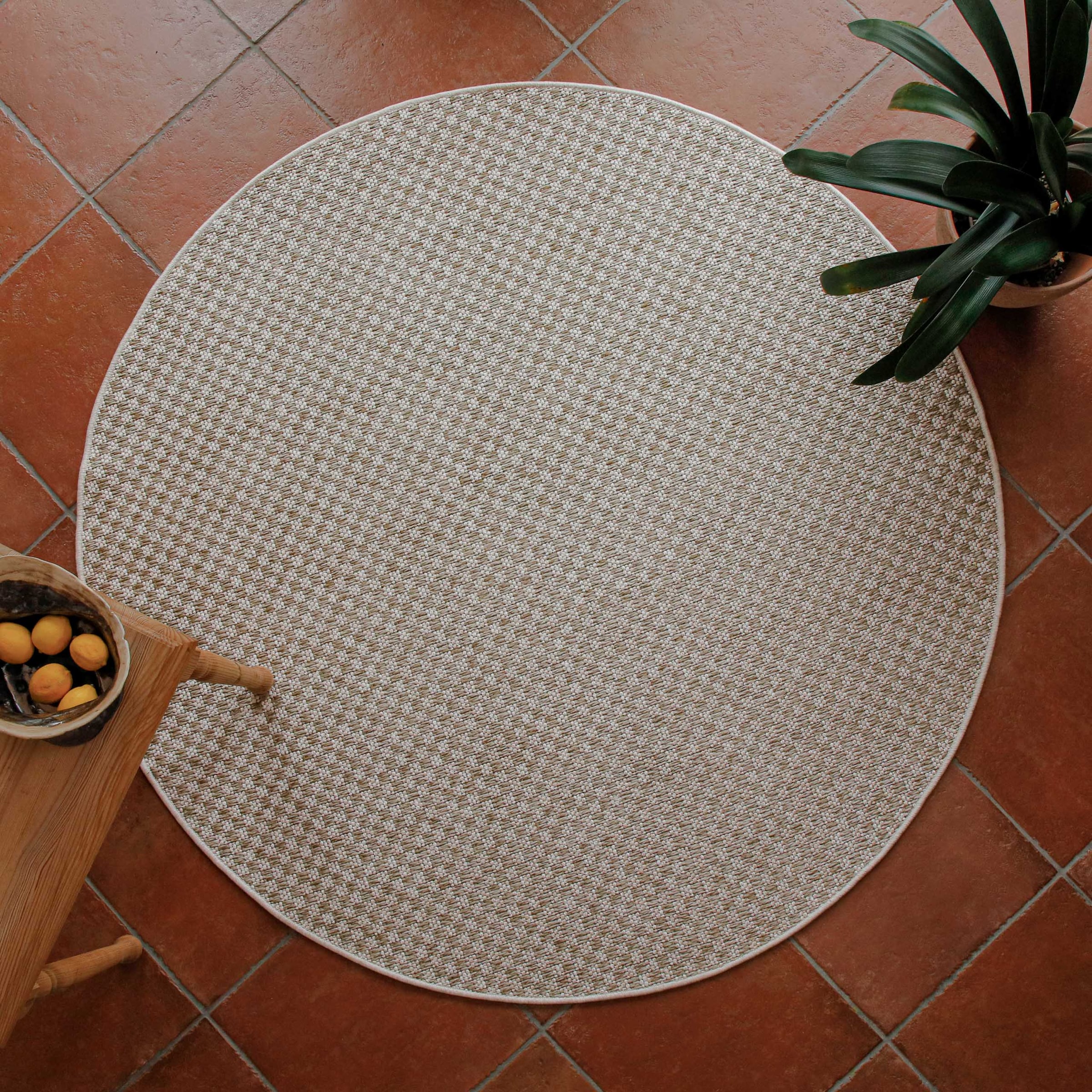 Wecon home Teppich »Miami South Beach« rund 5 mm Höhe In- & Outdoor Teppich günstig online kaufen