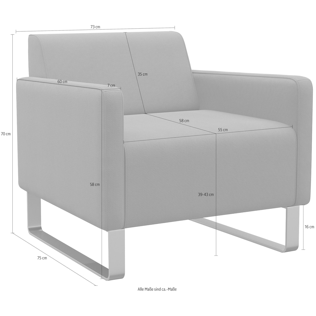 machalke® Sessel »single«