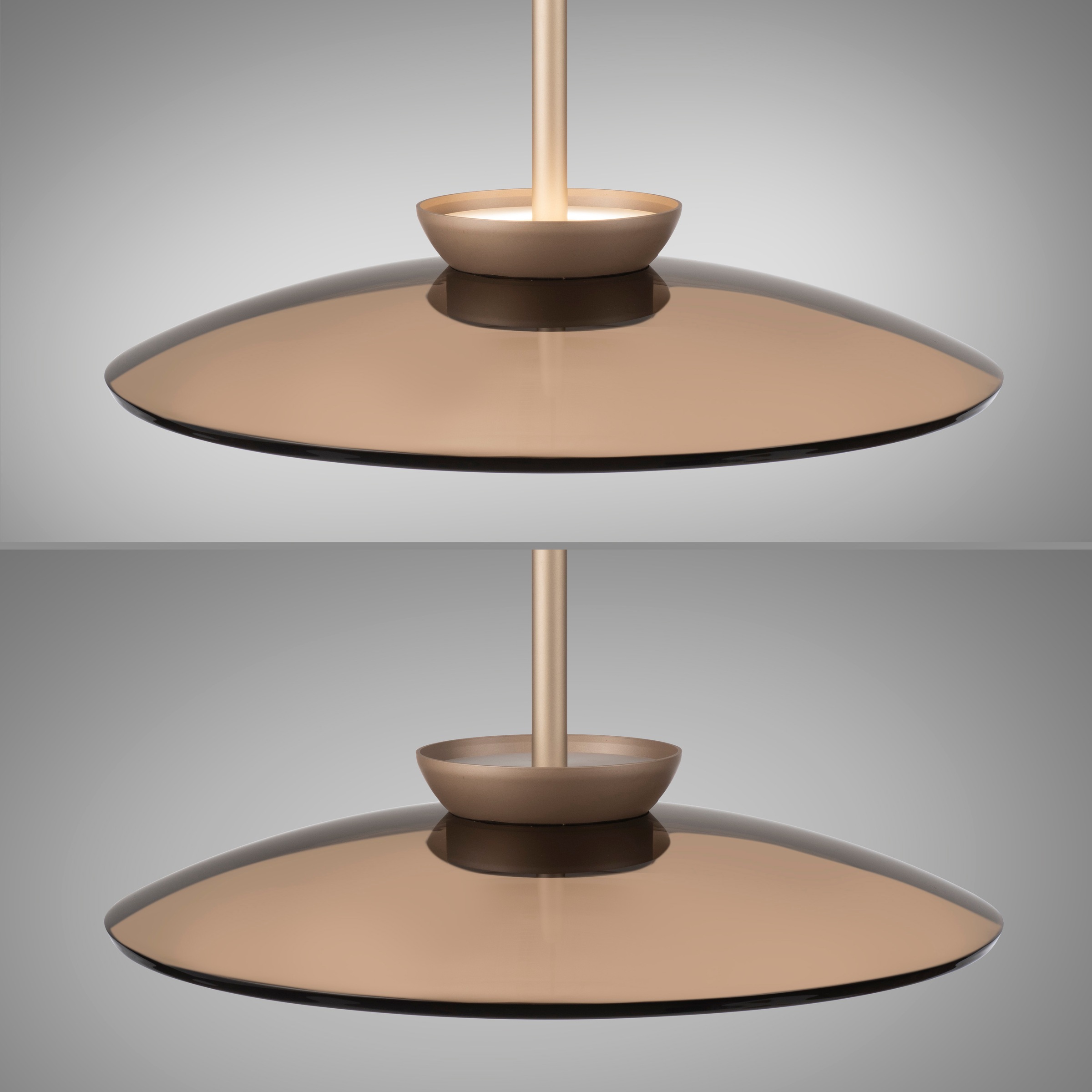 Neuhaus PURE LED Pendelleuchte »PURE E-Moon« LED-Board 1 Stk. warmweiß - kaltweiß e-LIFT® Funktion, CCT, dimmbar über Fernbedienung