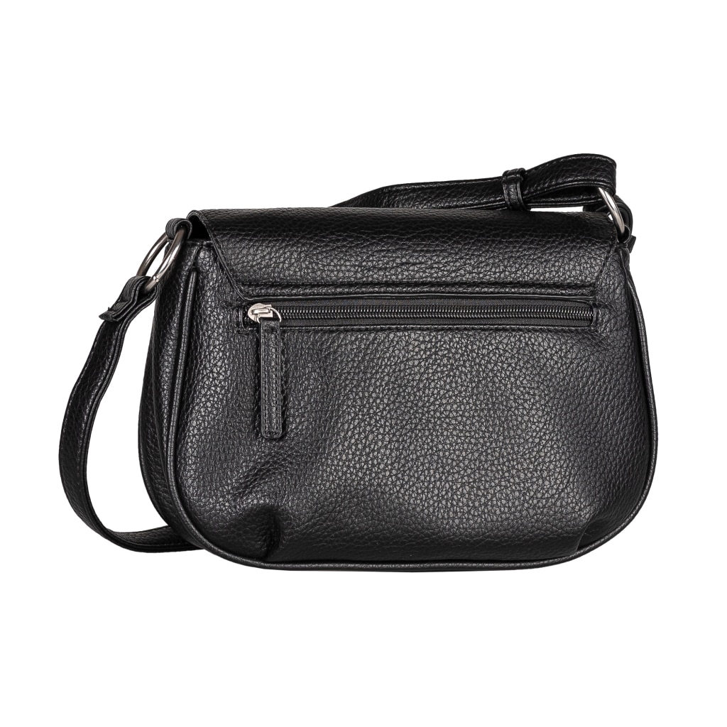 Gabor Satteltasche »Rosina« lässiger Look mit softem Material und markantem Metalldetail am Zipper