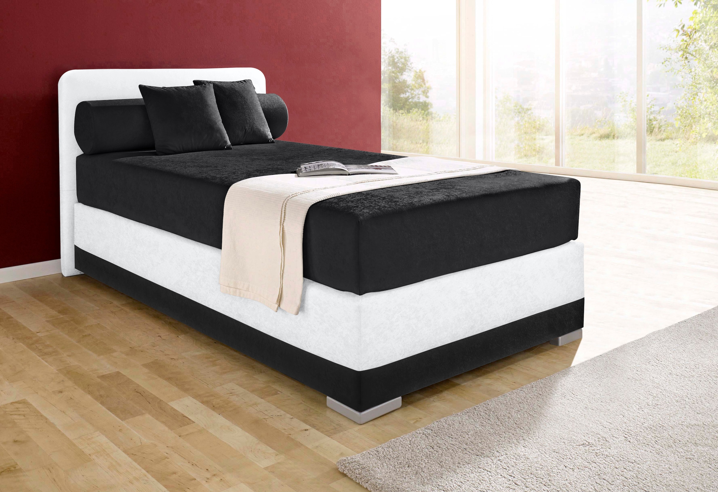 Maintal Boxspringbett »Lago«, in 3 verschiedenen Matratzenarten, H2 oder H3 günstig online kaufen