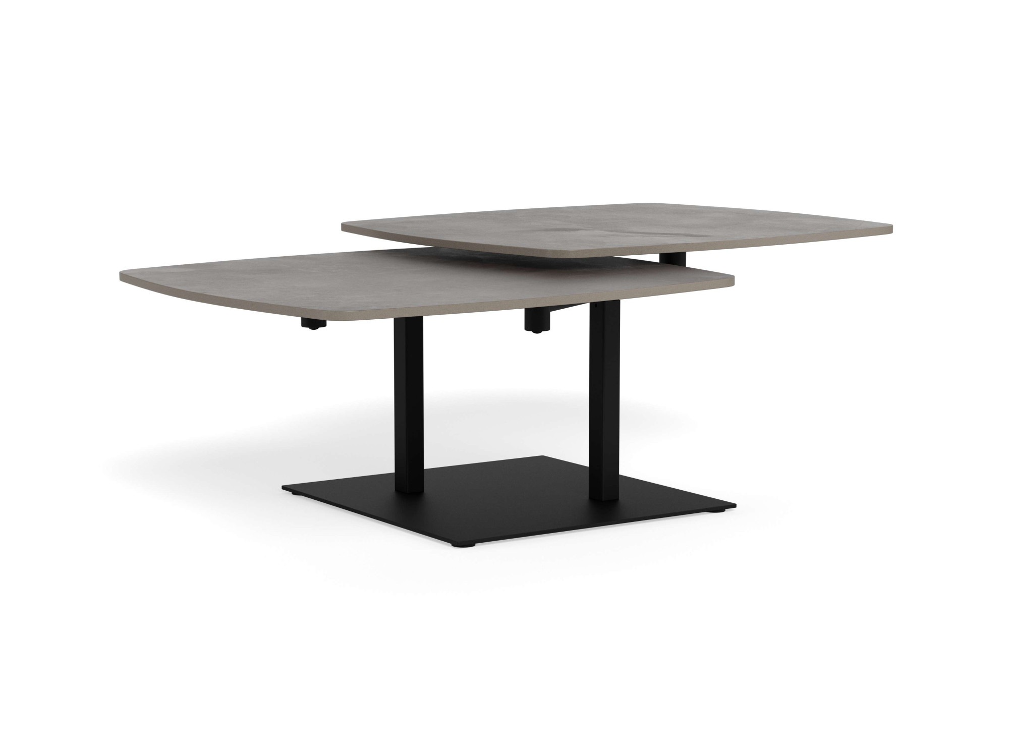 ACTONA GROUP Couchtisch »Carballo« Tisch, grau, Rotation,122x70x40cm