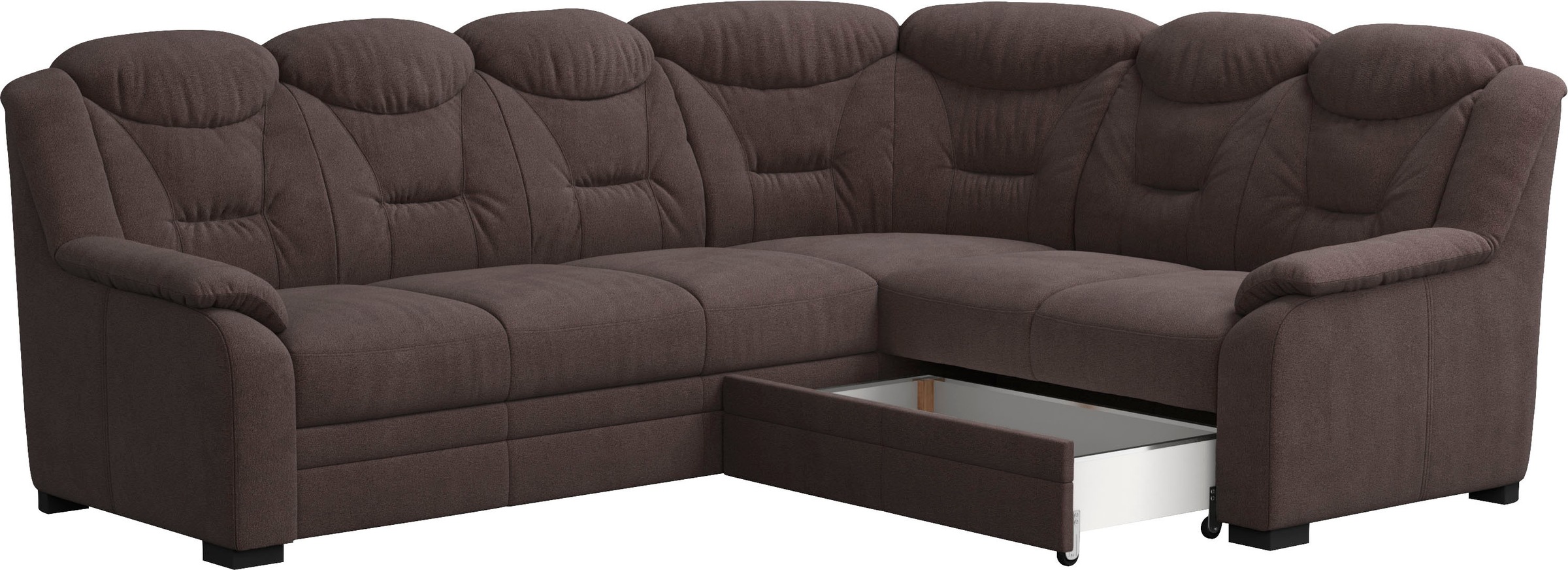 COTTA Ecksofa »Marcus L-Form«, wahlweise mit Bettfunktion & Stauraum