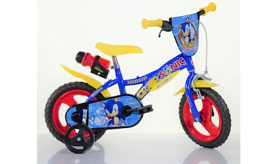 Dino Kinderfahrrad »Sonic 12 Zoll«, 1 Gang, mit Stützrädern, Trinkflasche und Frontschild kaufen