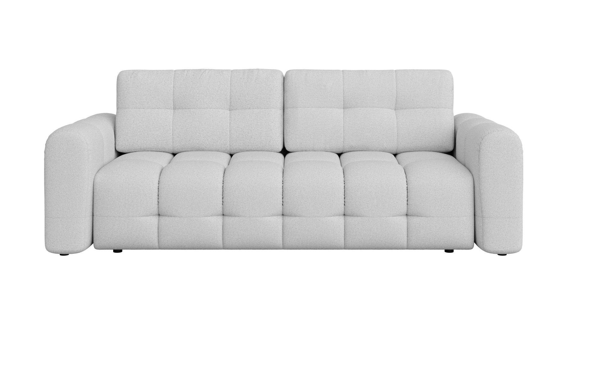 INOSIGN 3-Sitzer »Manilla, wahlweise mit Bettfunktion, B/T/H 265/117/91 cm«, mit Wellenunterfederung, in verschiedenen Materialien und Farben
