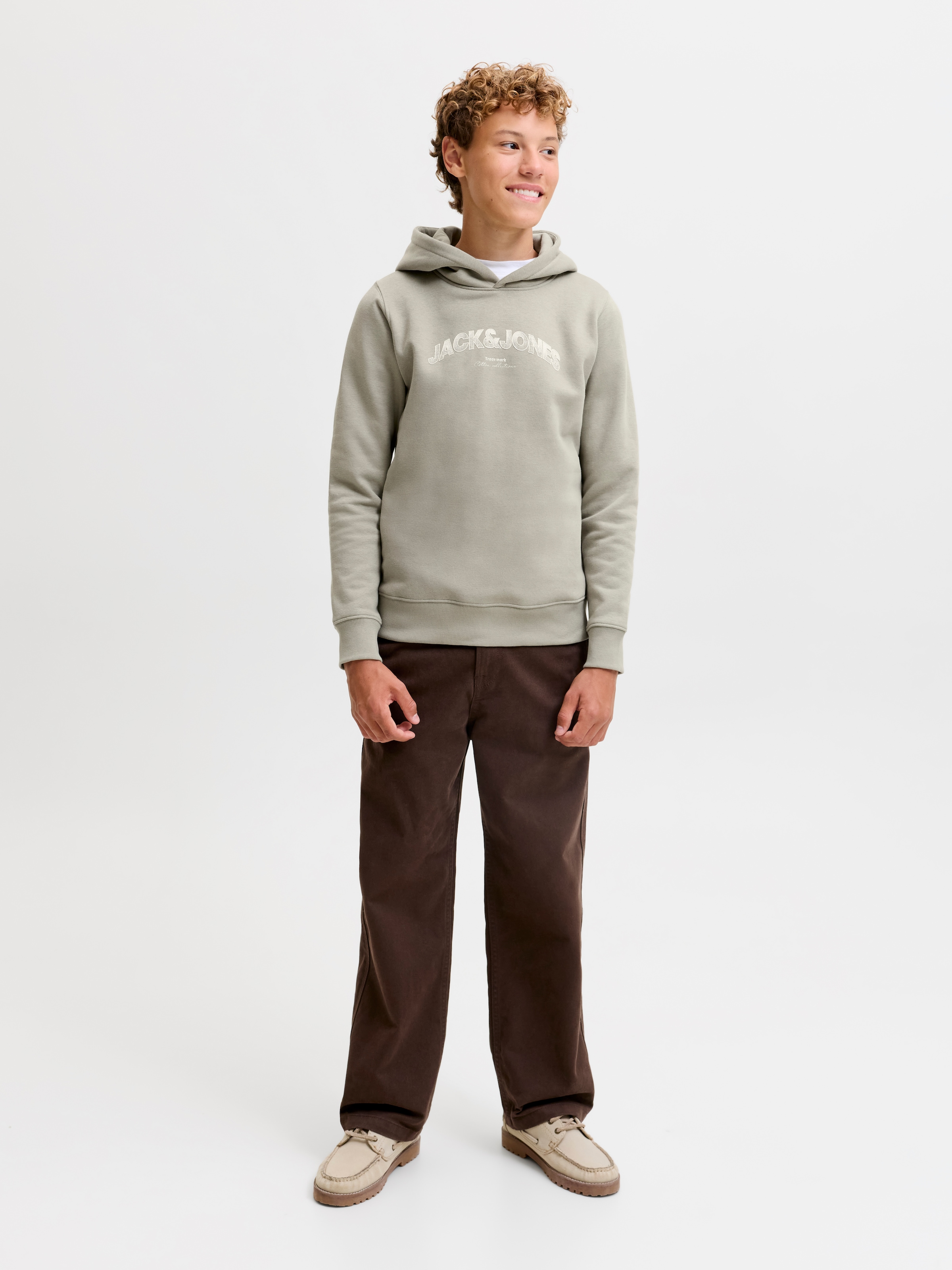 Jack & Jones Junior Kapuzensweatshirt »JJAVERY SWEAT HOOD JNR«, Baumwollmischung, normal geschnitten
