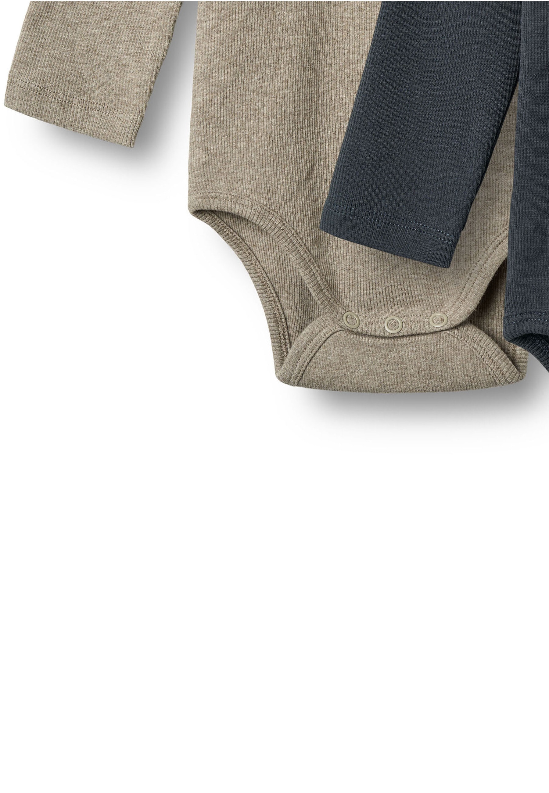 WHEAT Body »WHEAT 2 Rib Body L/S Spencer«