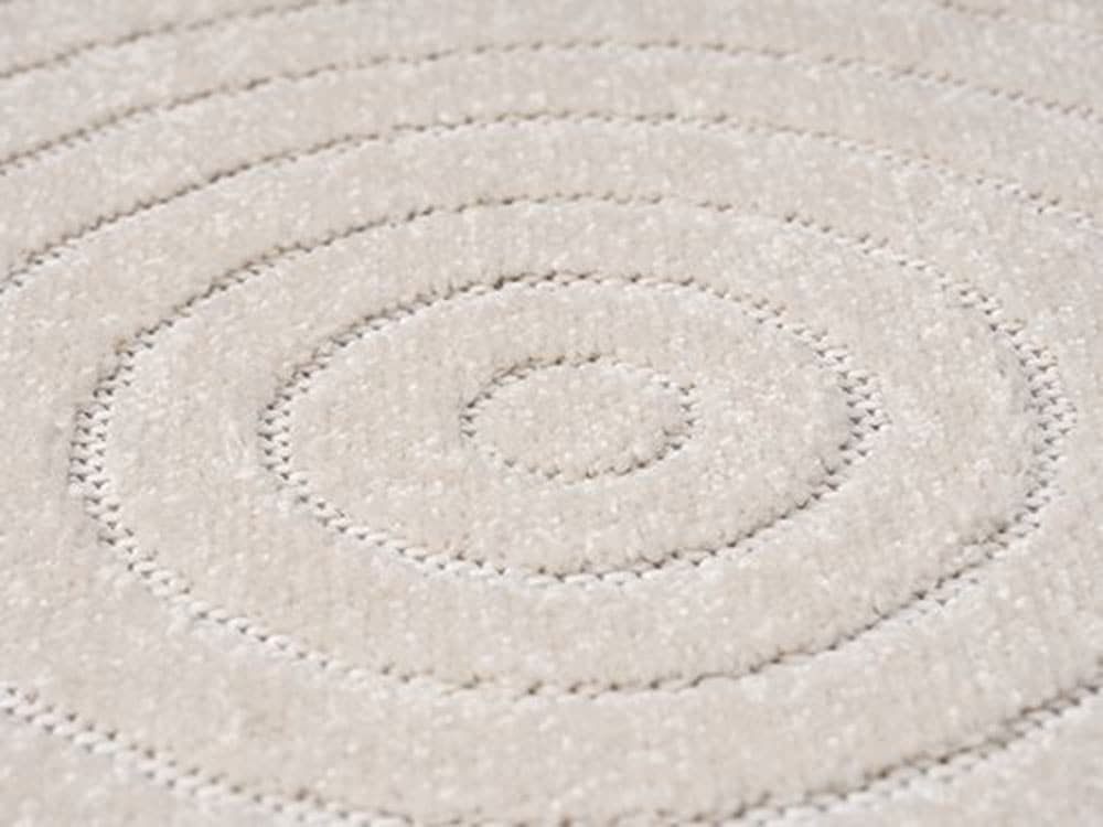 the carpet Teppich »Santo Plus«, rund, 5 mm Höhe, Plus moderner robuster In und Outdoor Teppich