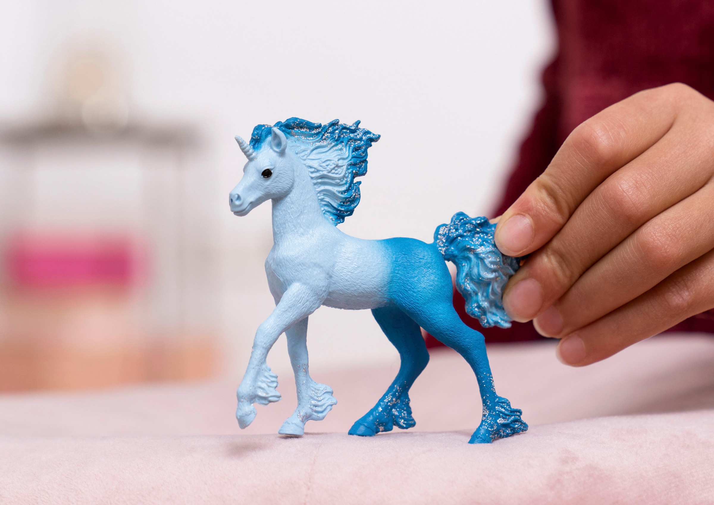 Schleich® Spielfigur »BAYALA®, Elementa Wasserflammeneinhorn Fohlen (70758)«