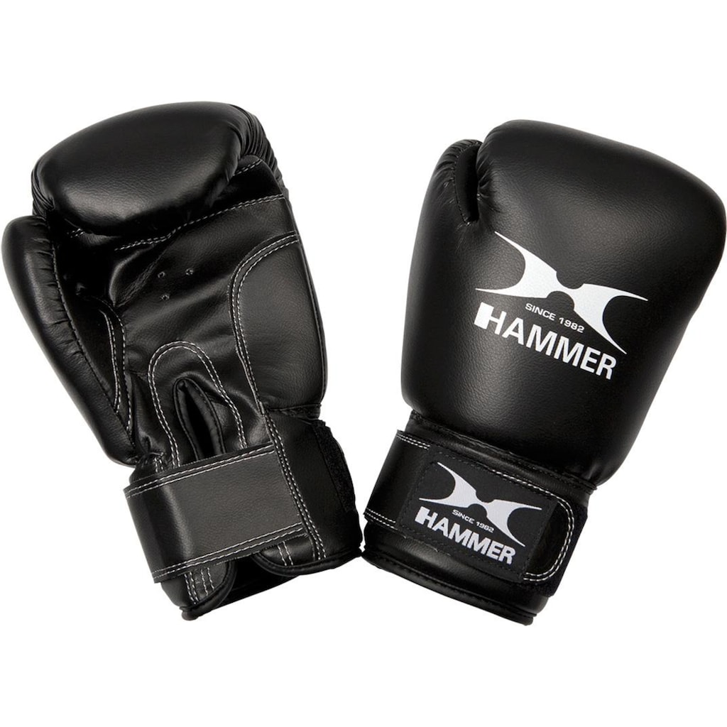 Hammer Boxsack »Sparring Pro«, (Set, 3 tlg., mit Boxhandschuhen-mit Sprungseil)