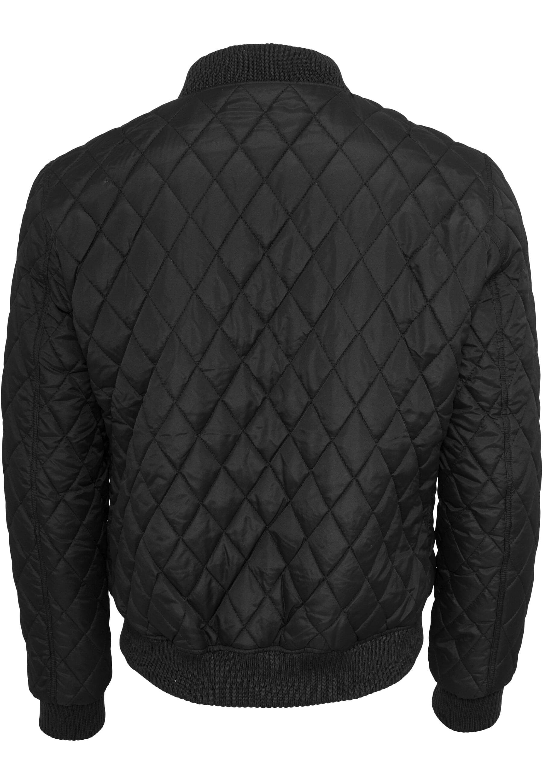 URBAN CLASSICS Allwetterjacke »Urban Classics Herren Diamond Quilt Jacket« 1 Stk. tlg. ohne Kapuze
