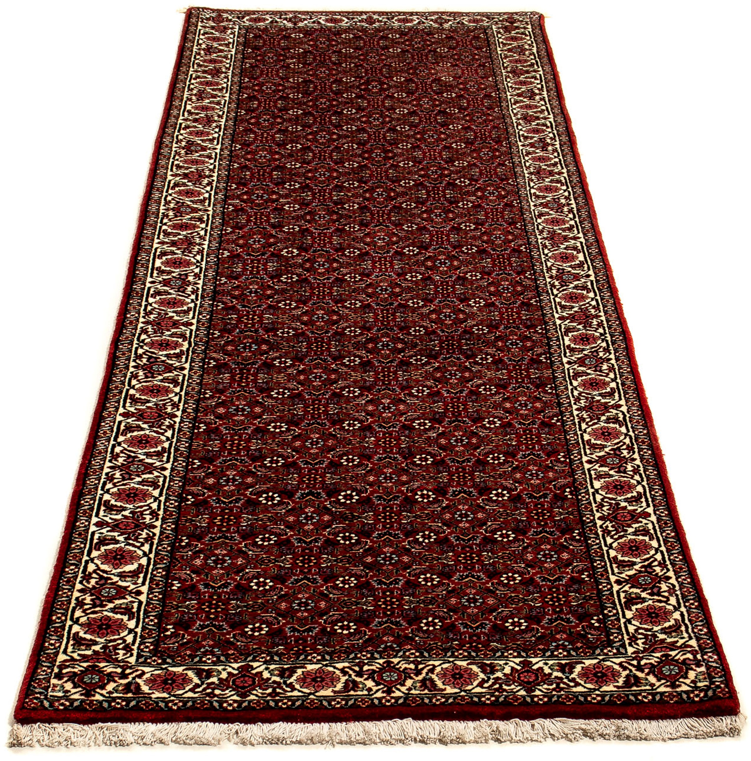 morgenland Orientteppich »Perser - Bidjar - 296 x 82 cm - dunkelrot«, recht günstig online kaufen