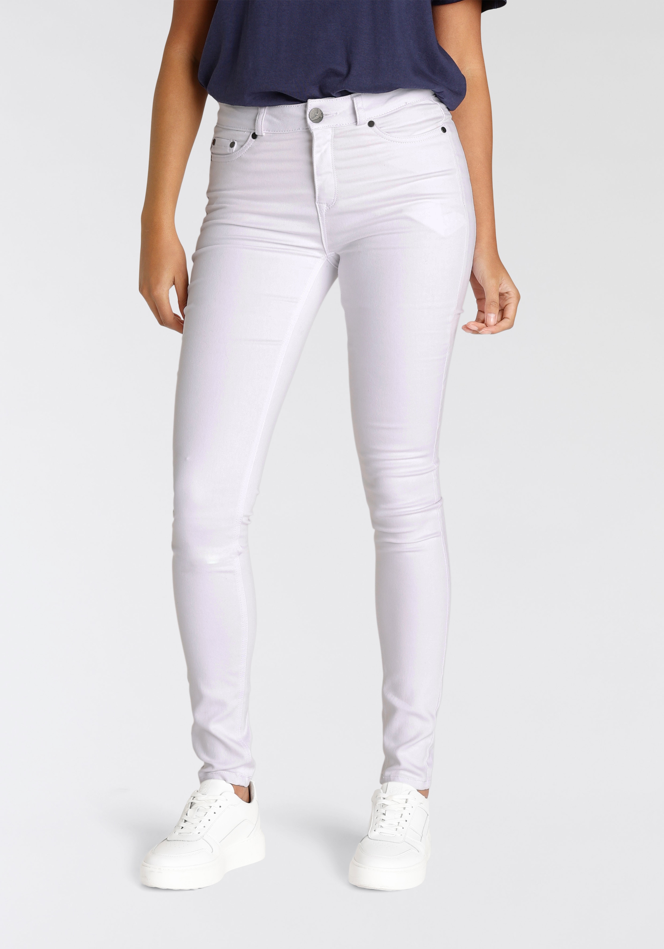 »Ultra Online-Shop Soft«, im Waist Skinny-fit-Jeans High Arizona bestellen