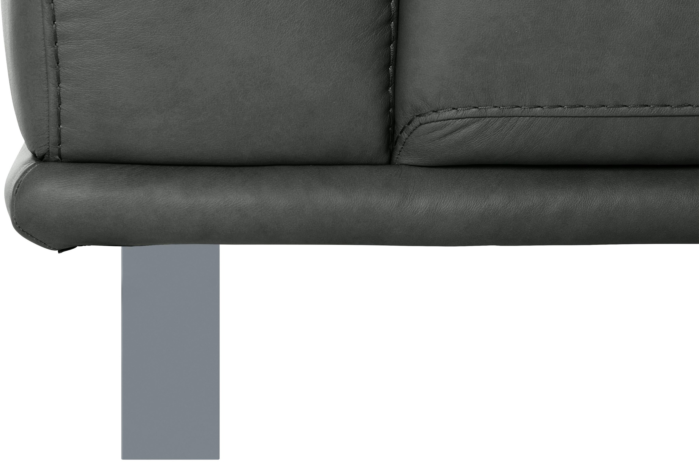 W.SCHILLIG 2-Sitzer »montanaa«, mit Metallkufen in Silber matt, Breite 192 cm