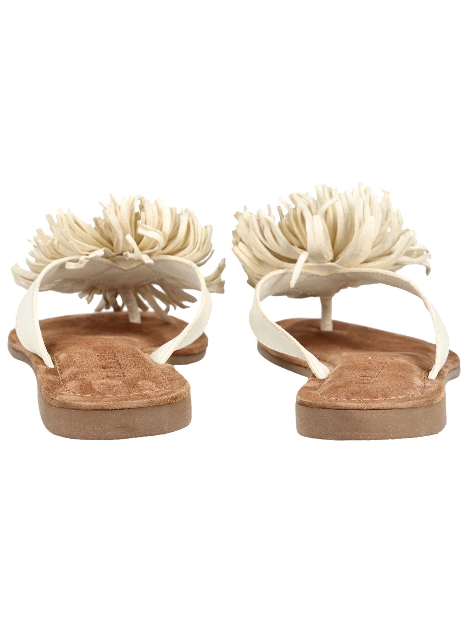 Lazamani Zehentrenner »Lazamani Pantoletten Leder/Textil«