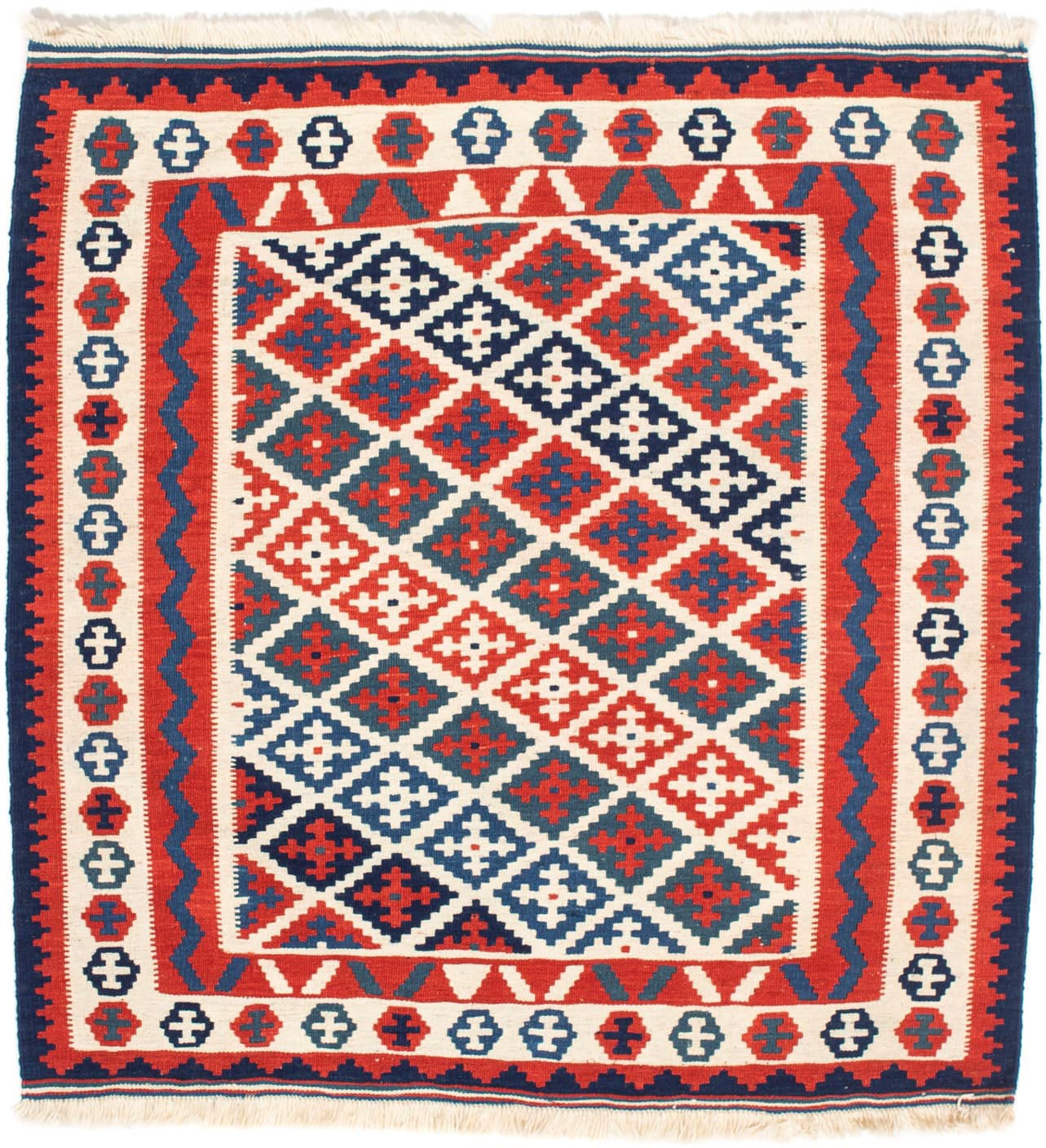 morgenland Wollteppich »Kelim - Oriental quadratisch - 104 x 100 cm - mehrf günstig online kaufen