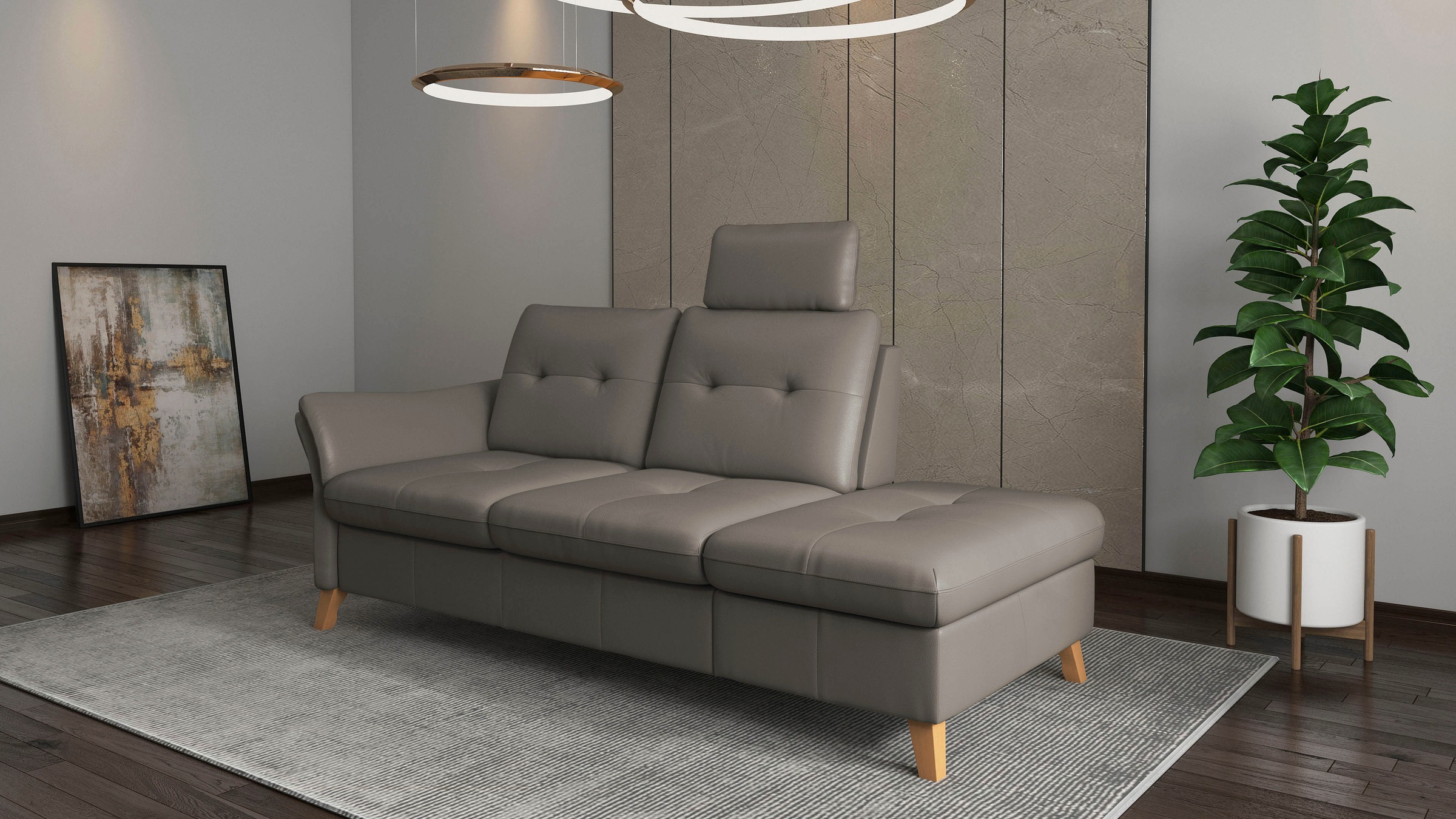 sit&more Recamiere "Göteborg", inklusive Federkern günstig online kaufen