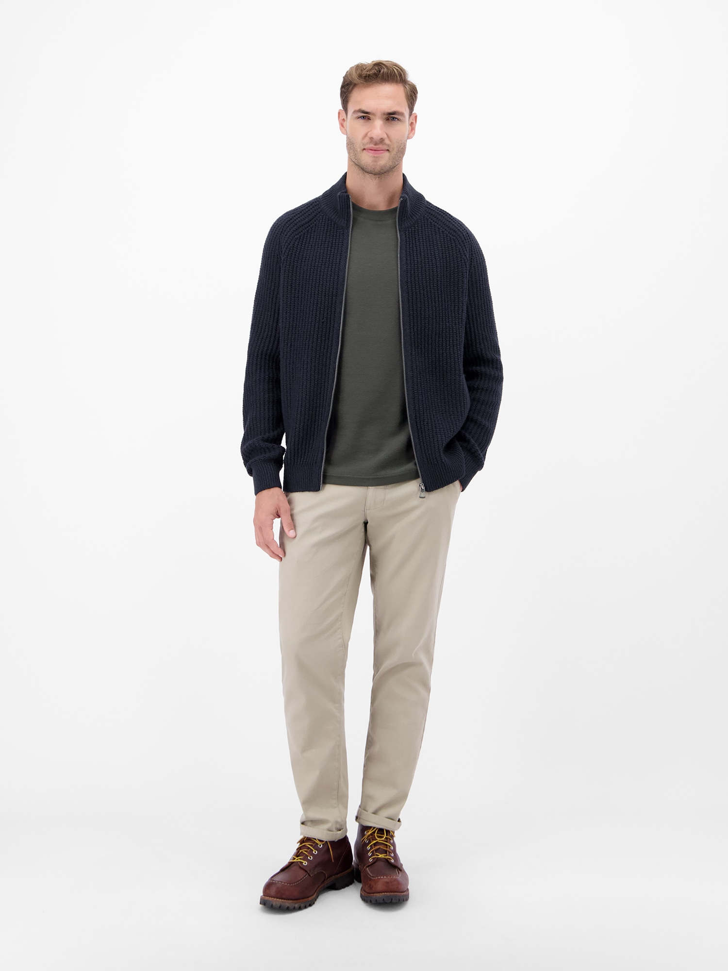 LERROS Strickjacke »Modische Strickjacke - casual und bequem«