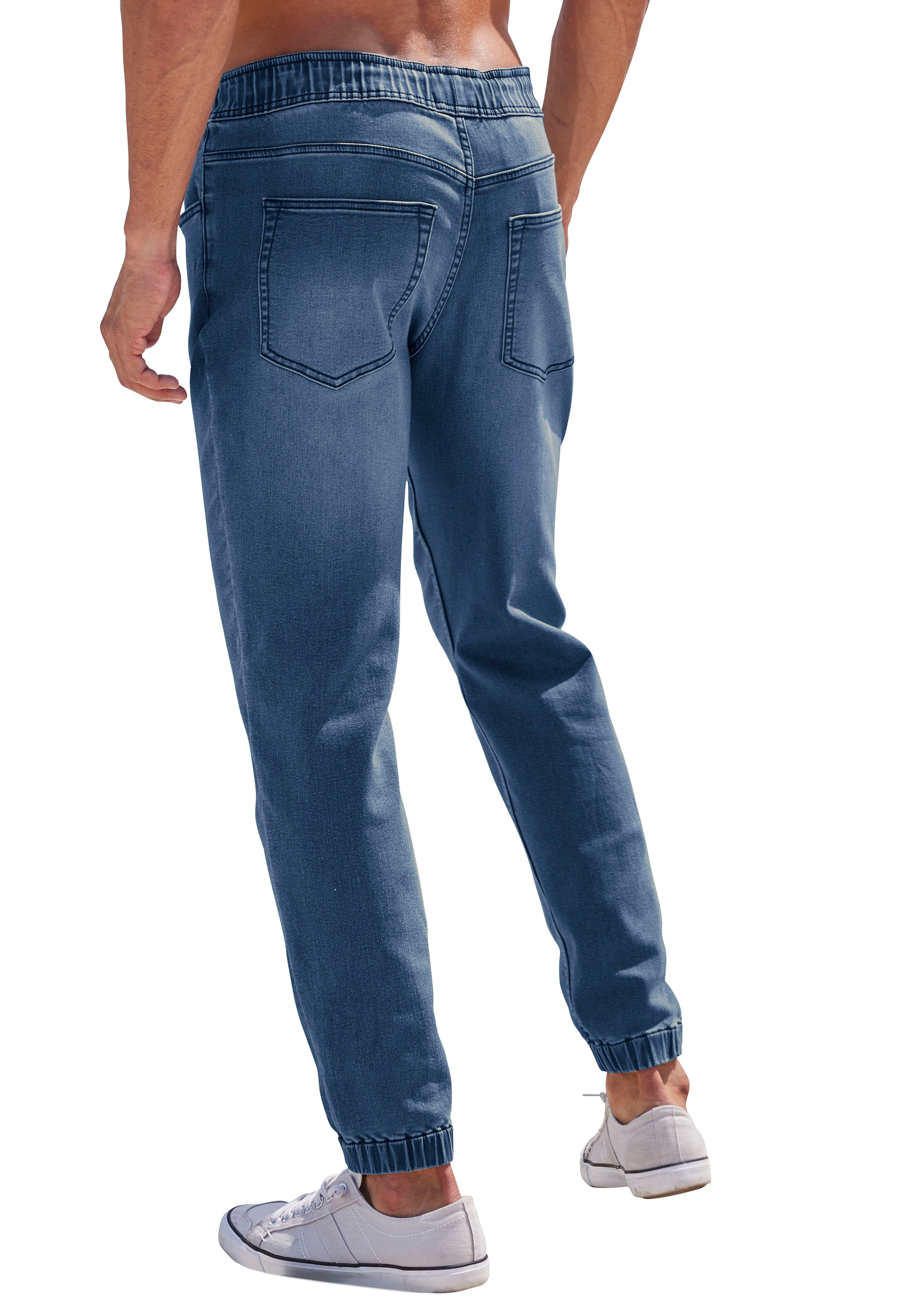 John Devin Jogg Pants, Joggpants mit elastischem Bund aus weicher Stretch-Qualität