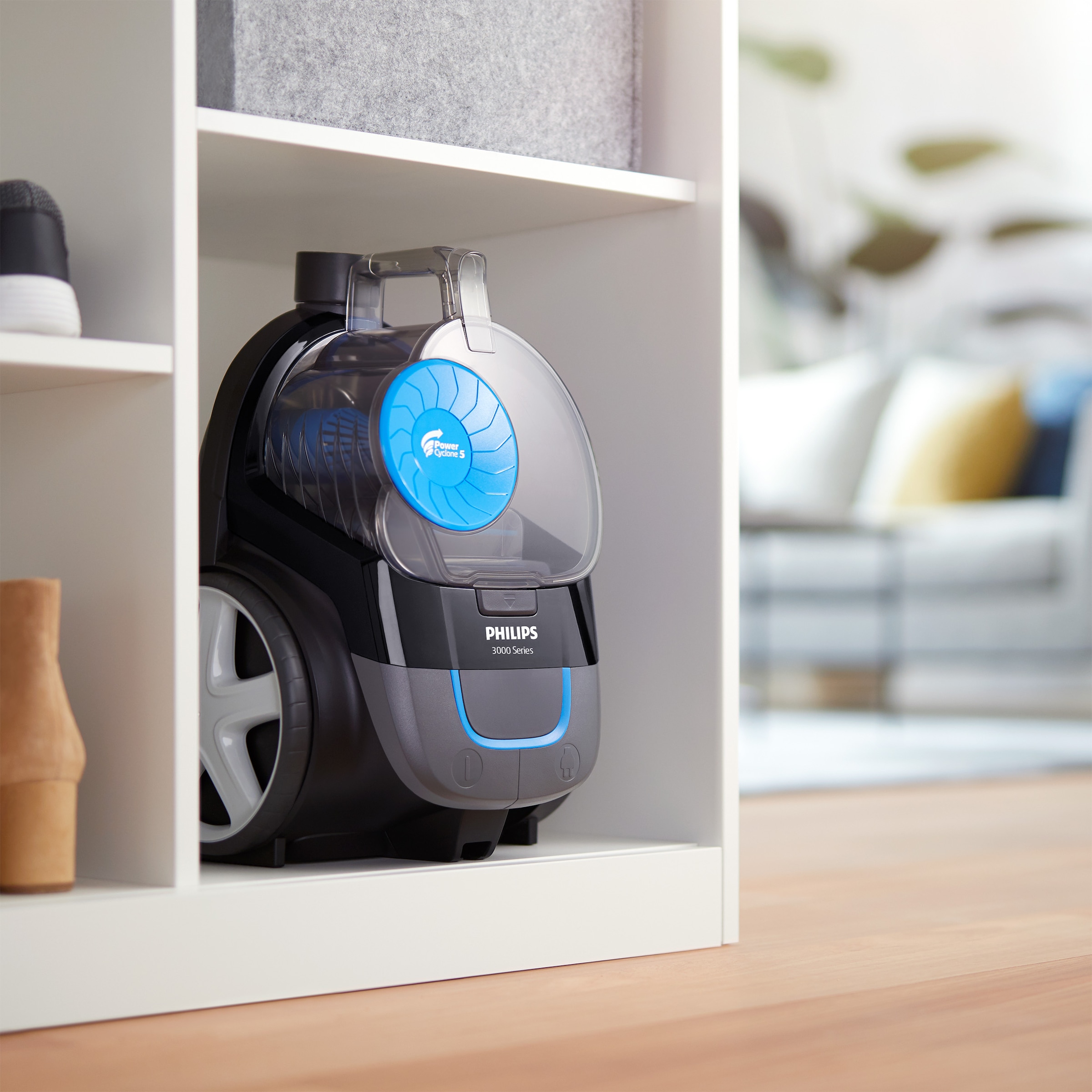 Philips Bodenstaubsauger »FC9331/09« 900 W beutellos mit 1,5 l Fasungsvermögen und Tri-Active-Düse