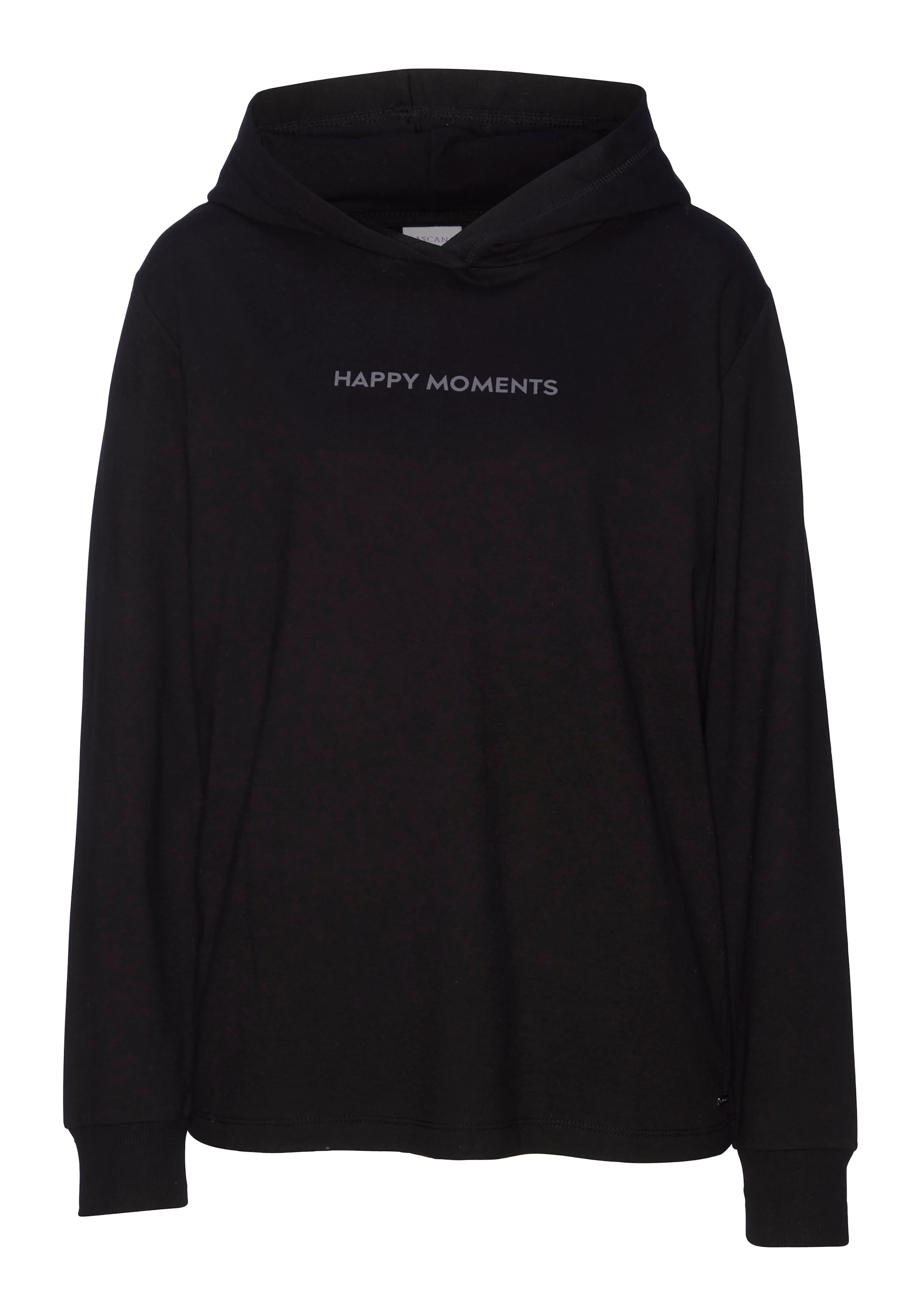 LASCANA Hoodie, mit dezentem Frontdruck, Loungewear
