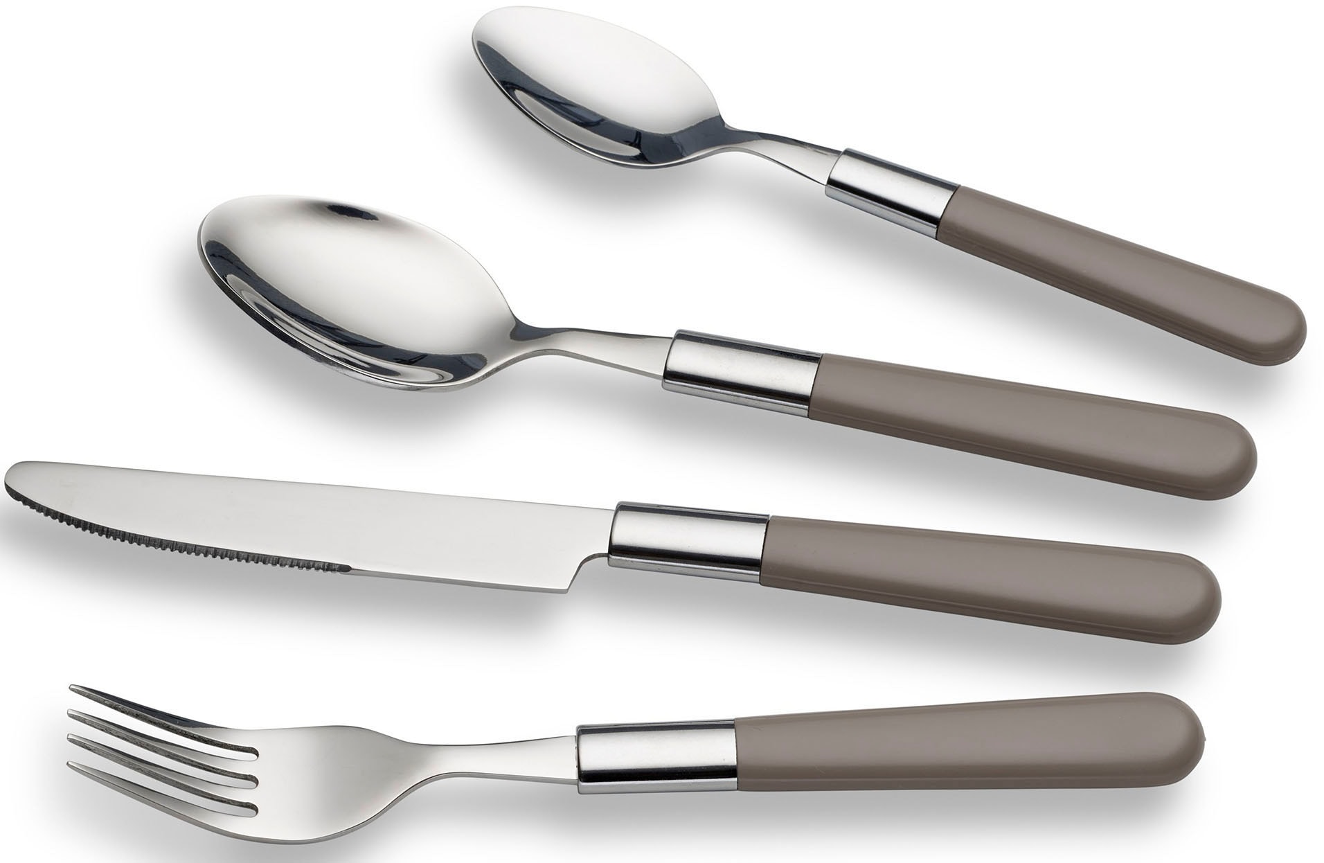 ECHTWERK Besteck-Set »Bistro Besteck Set, Campingbesteck«, (Set, 16 tlg.), Picknickbesteck