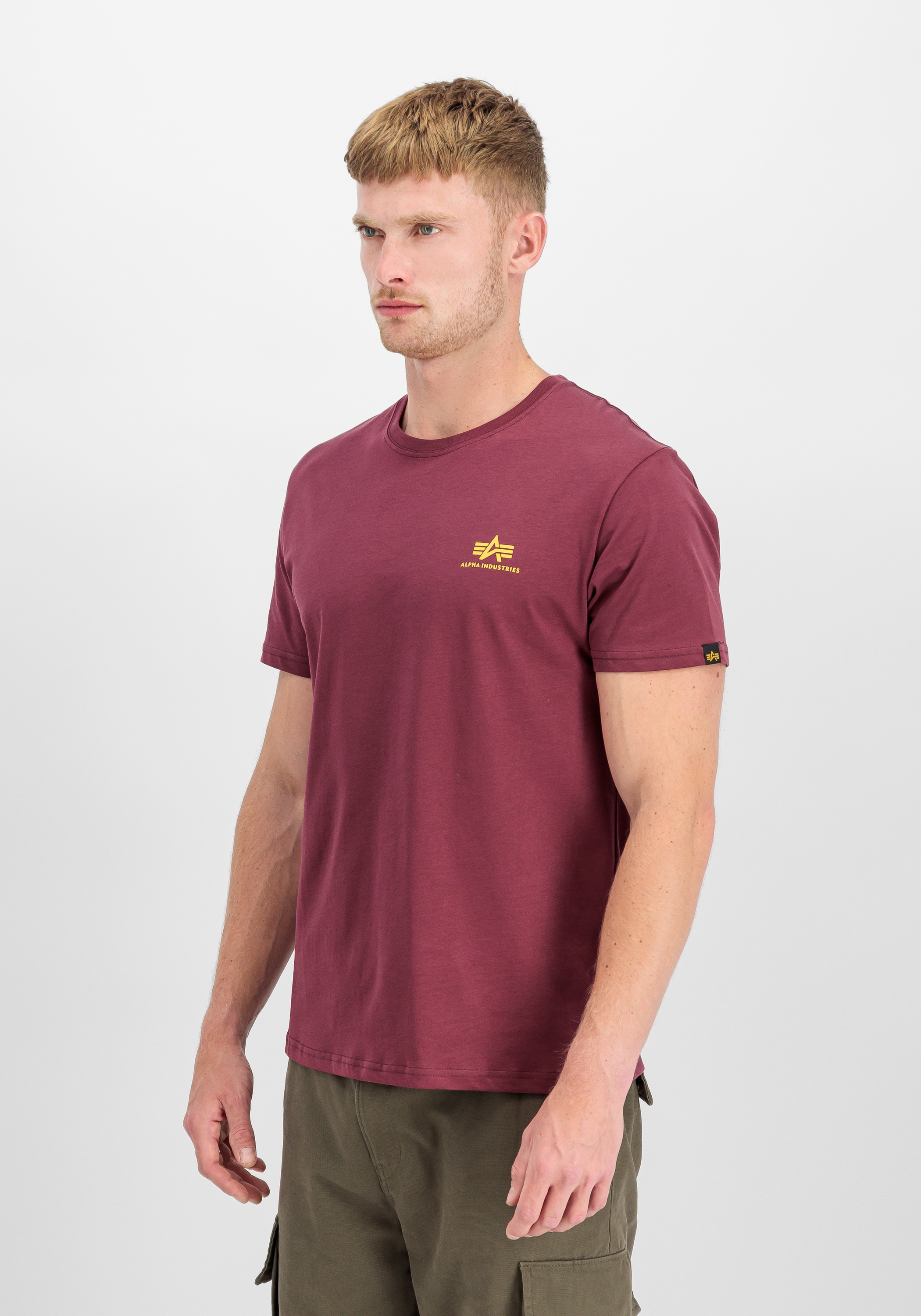 Alpha Industries T-Shirt »Alpha Industries Men - T-Shirts Basic T-Shirt SL«