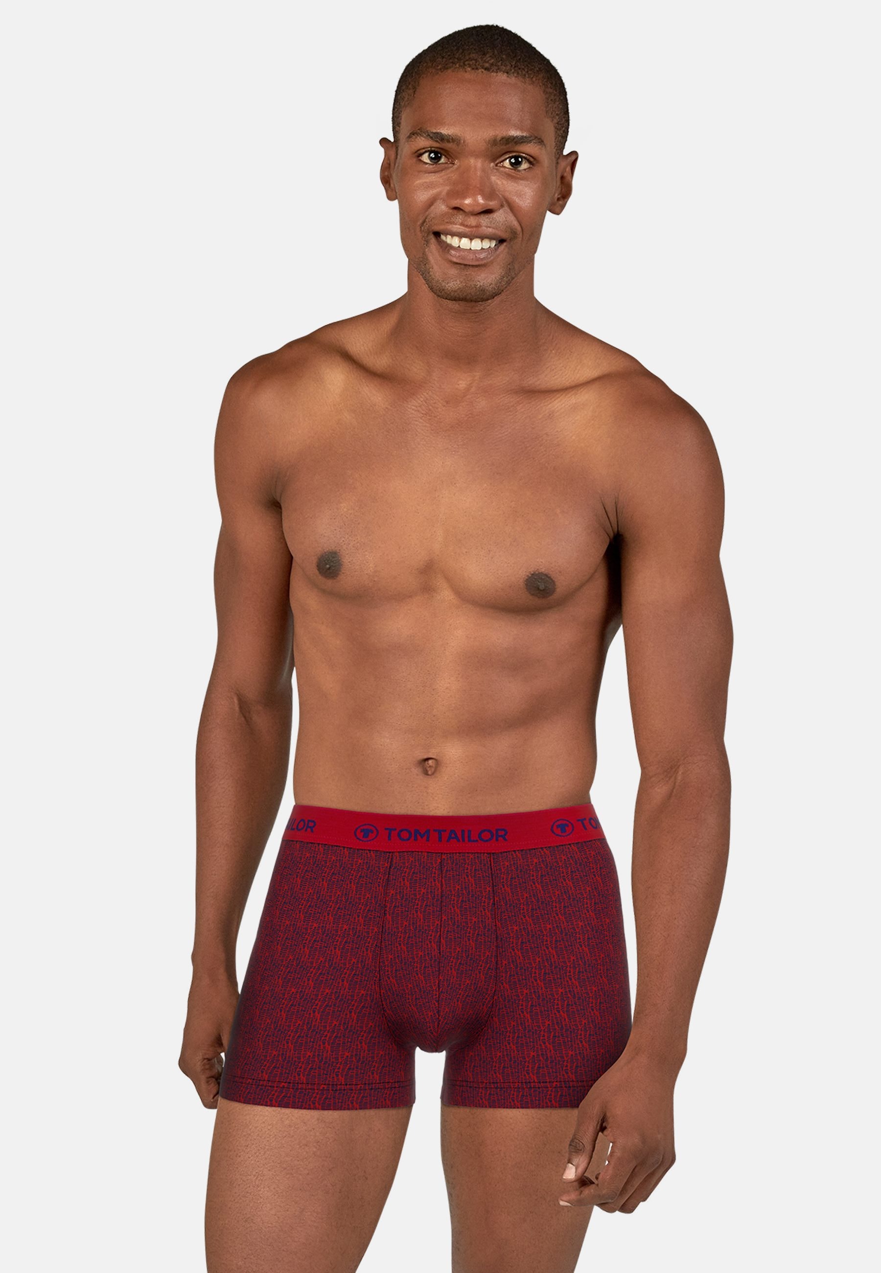 TOM TAILOR Boxershorts »Buffer«, (3er Pack), mit Logobund