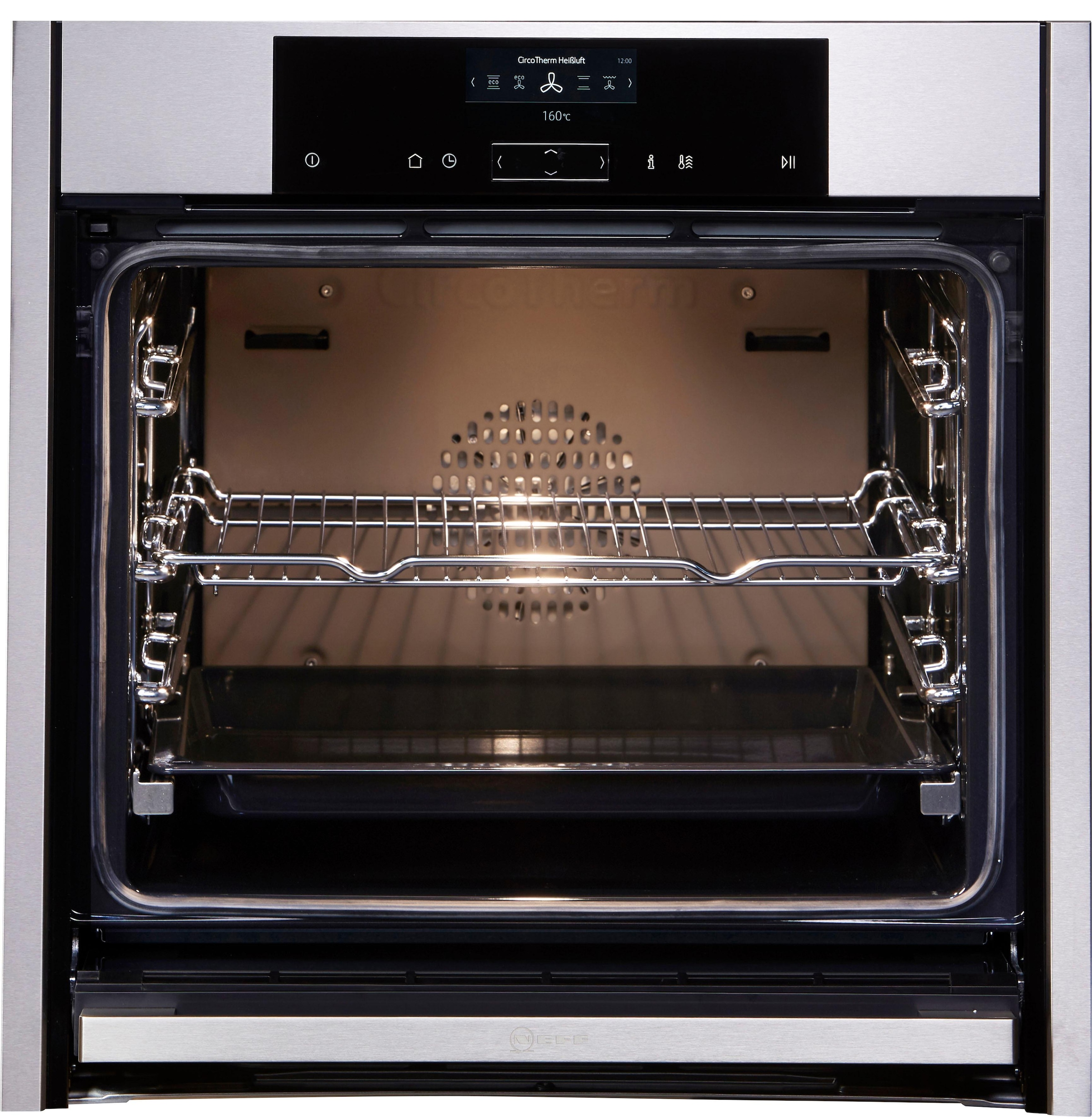 5. Bild von NEFF Einbaubackofen »B45CS24N0«, N 90, B45CS24N0, mit 1-fach-Teleskopauszug, easyClean, Slide&Hide®