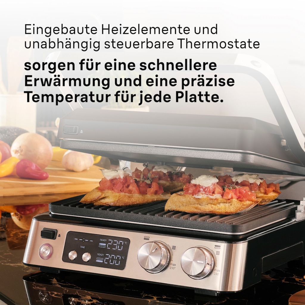 Braun Kontaktgrill »Multigrill 7 CG 7040 silber«, 2000 W