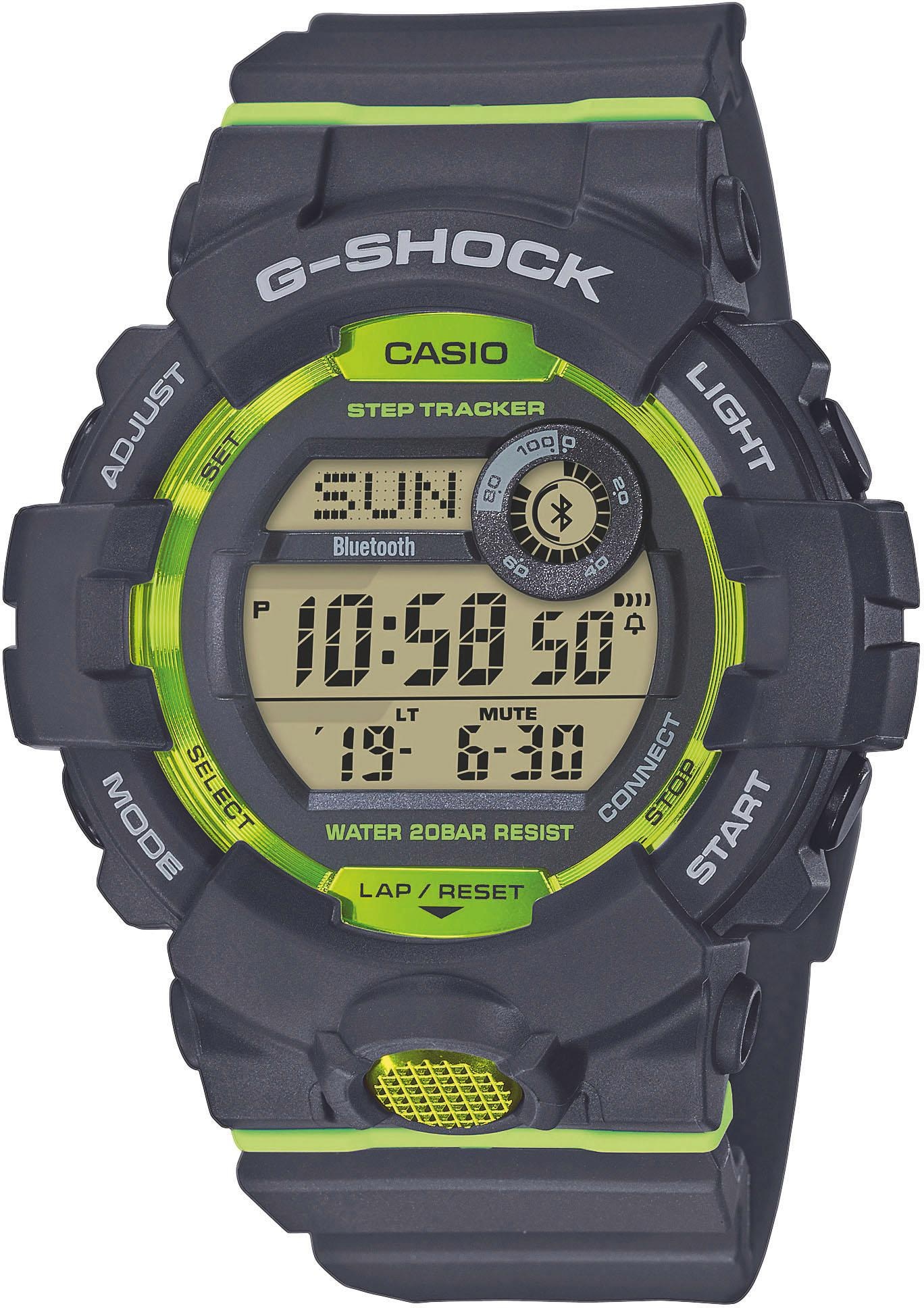 Bild von CASIO G-SHOCK Smartwatch »GBD-800-8ER«, Quarzuhr,Armbanduhr Herrenuhr,Schrittzähler,bis 20 bar wasserdicht)